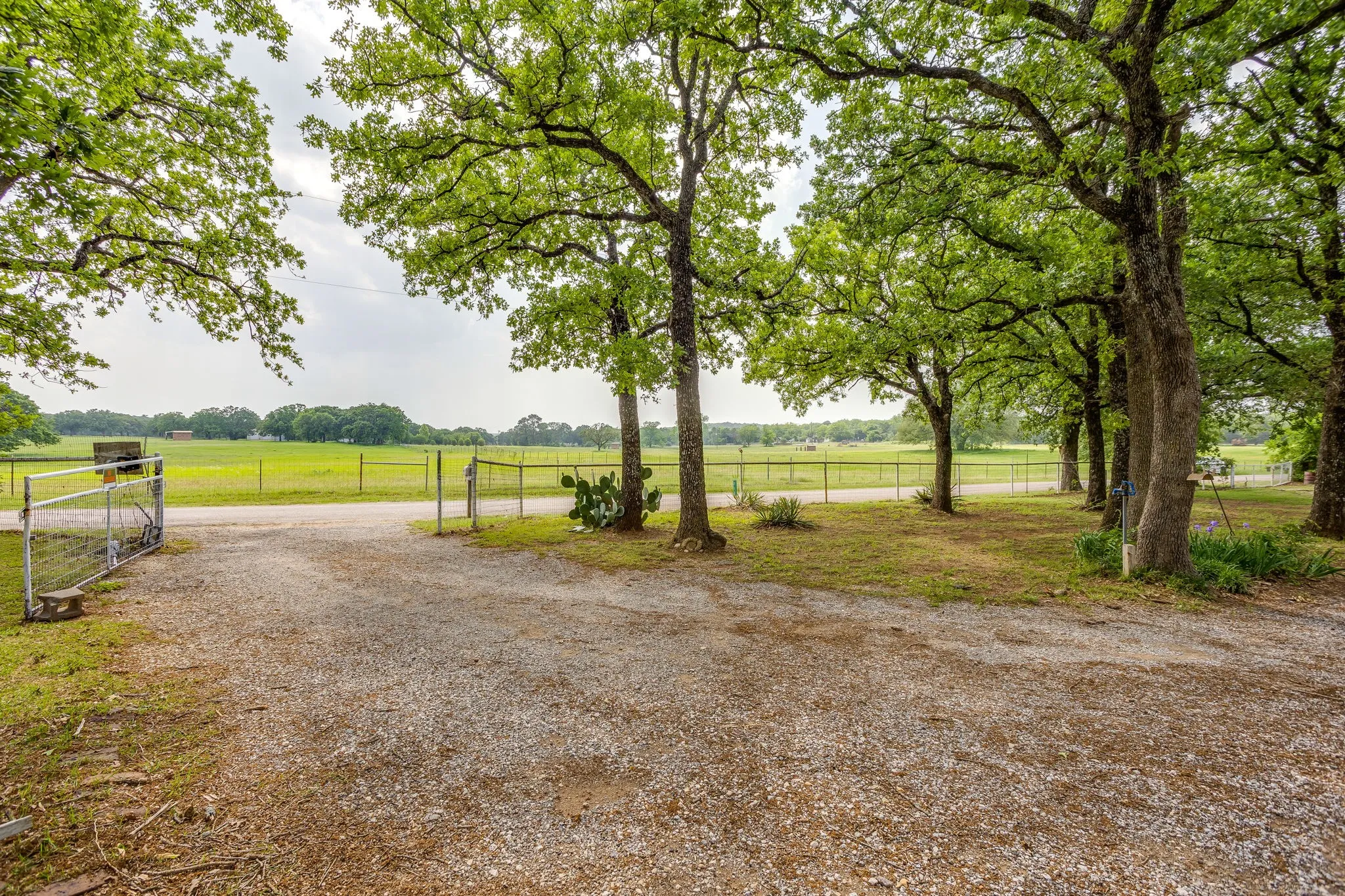 View from the property looking west.