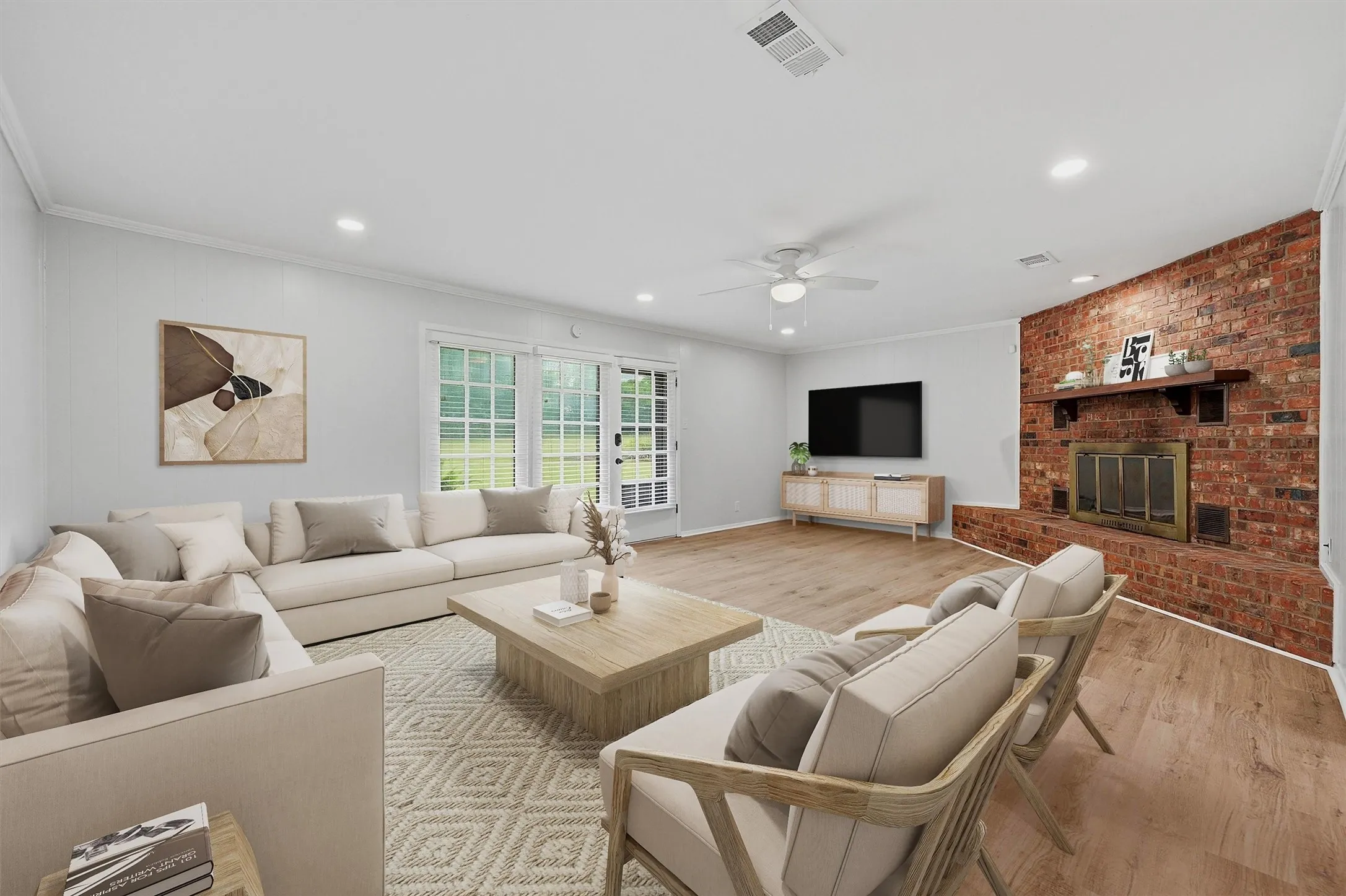 Virtual staging