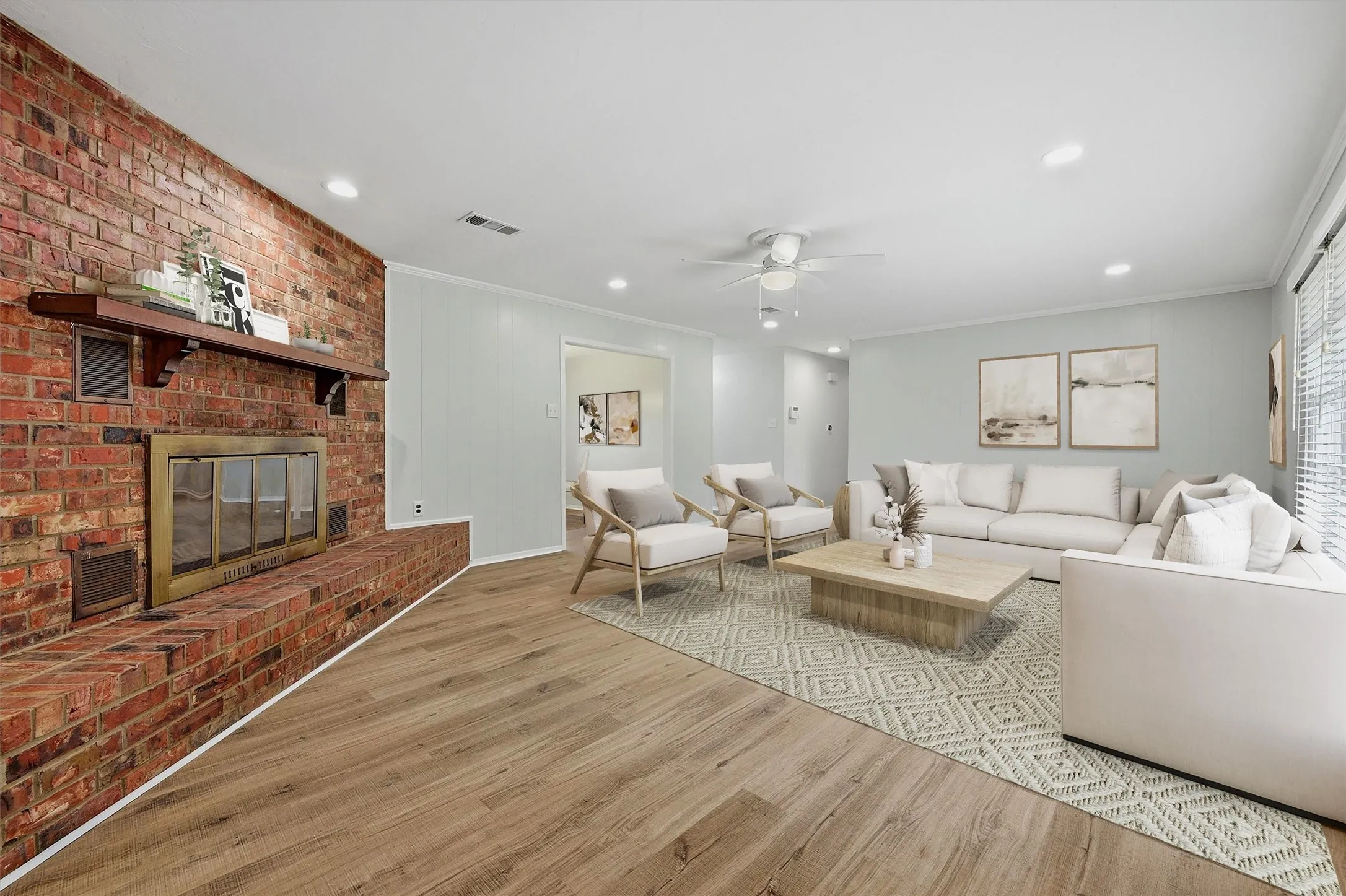 Virtual staging