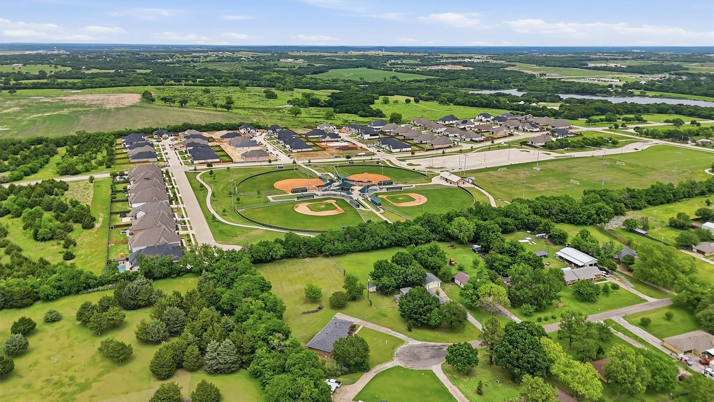Fantastic location on a cul-de-sac and next to Pecan Grove ballparks and walking paths