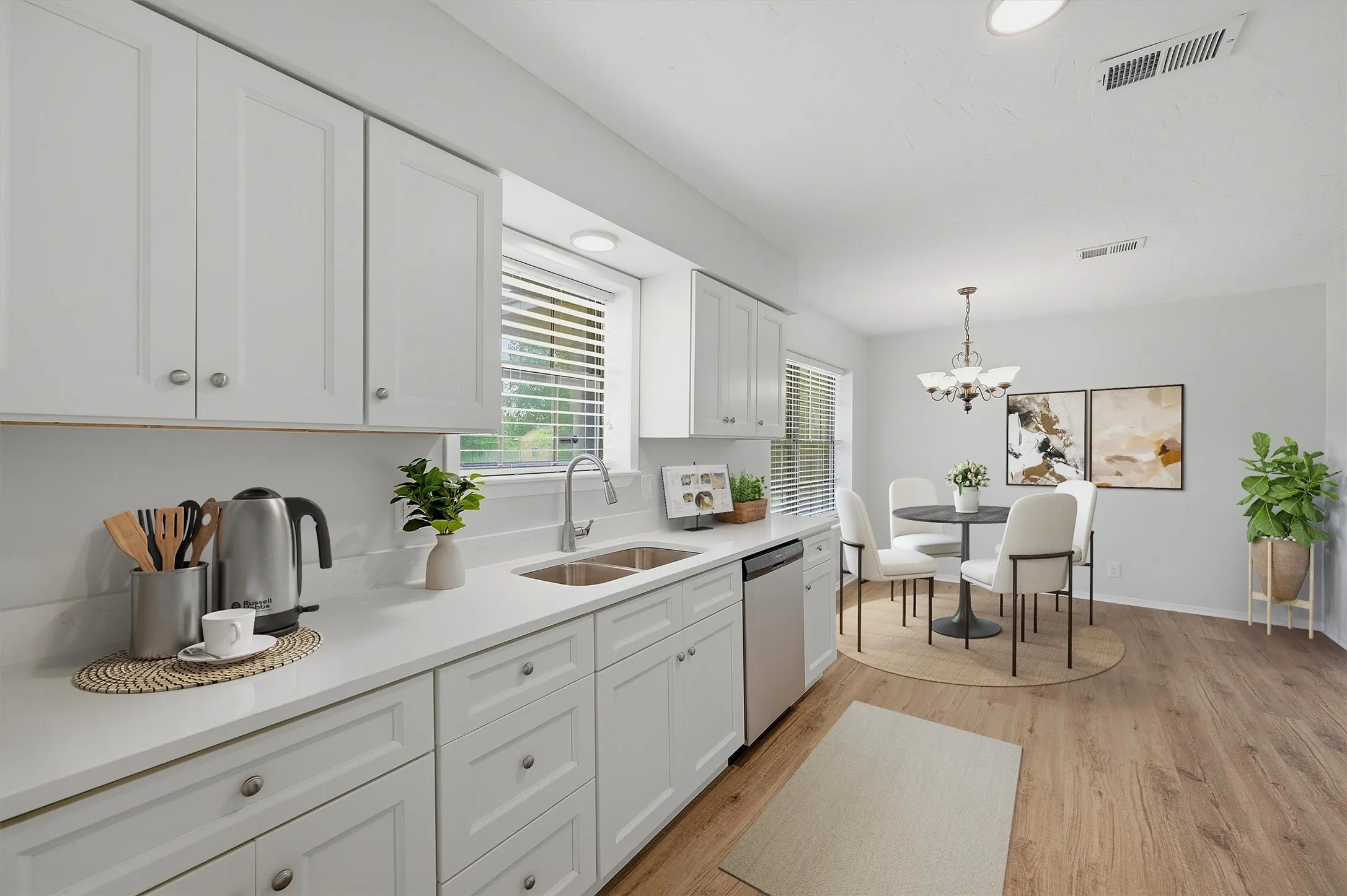 Virtual staging