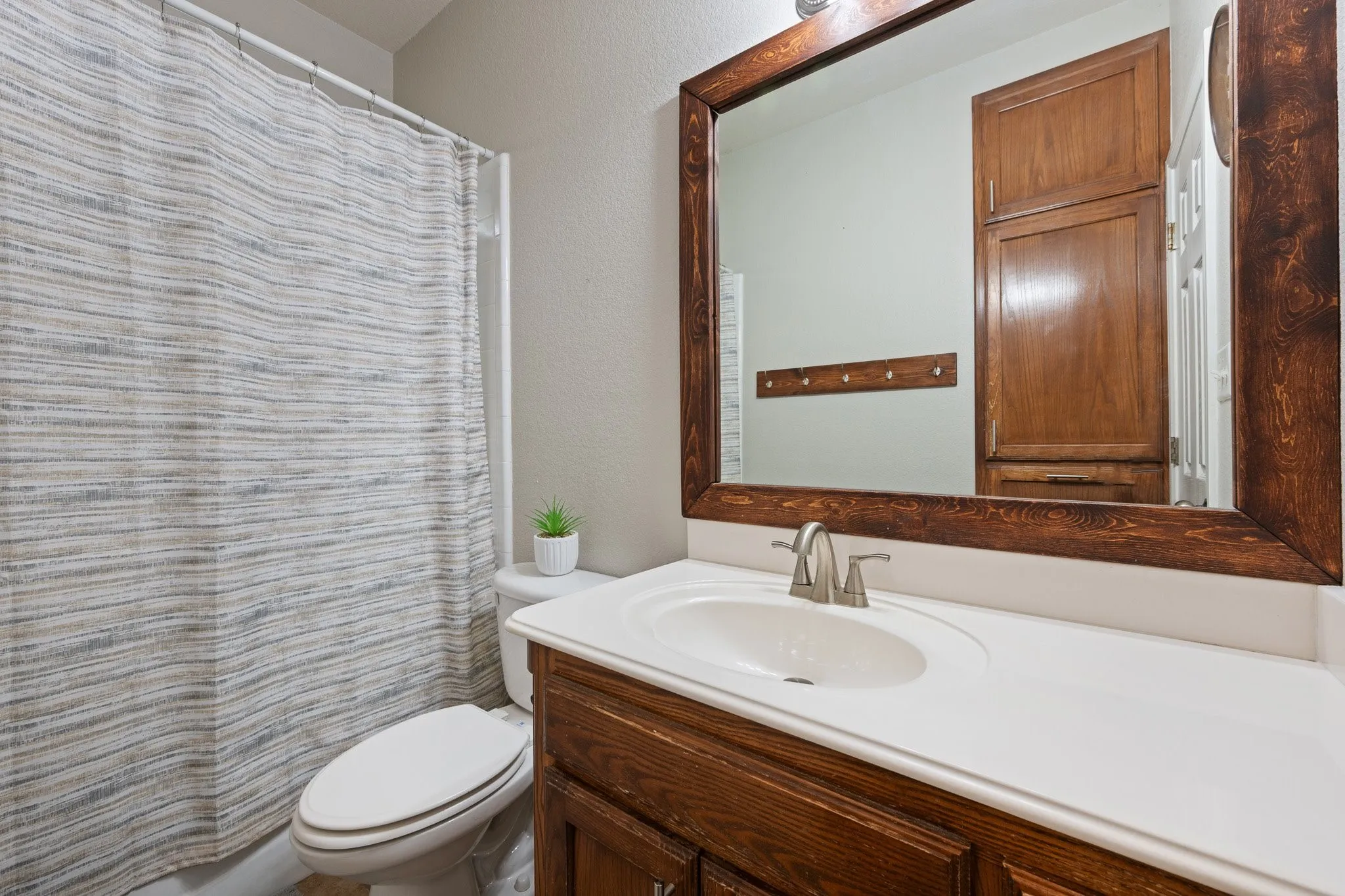 The guest bathroom