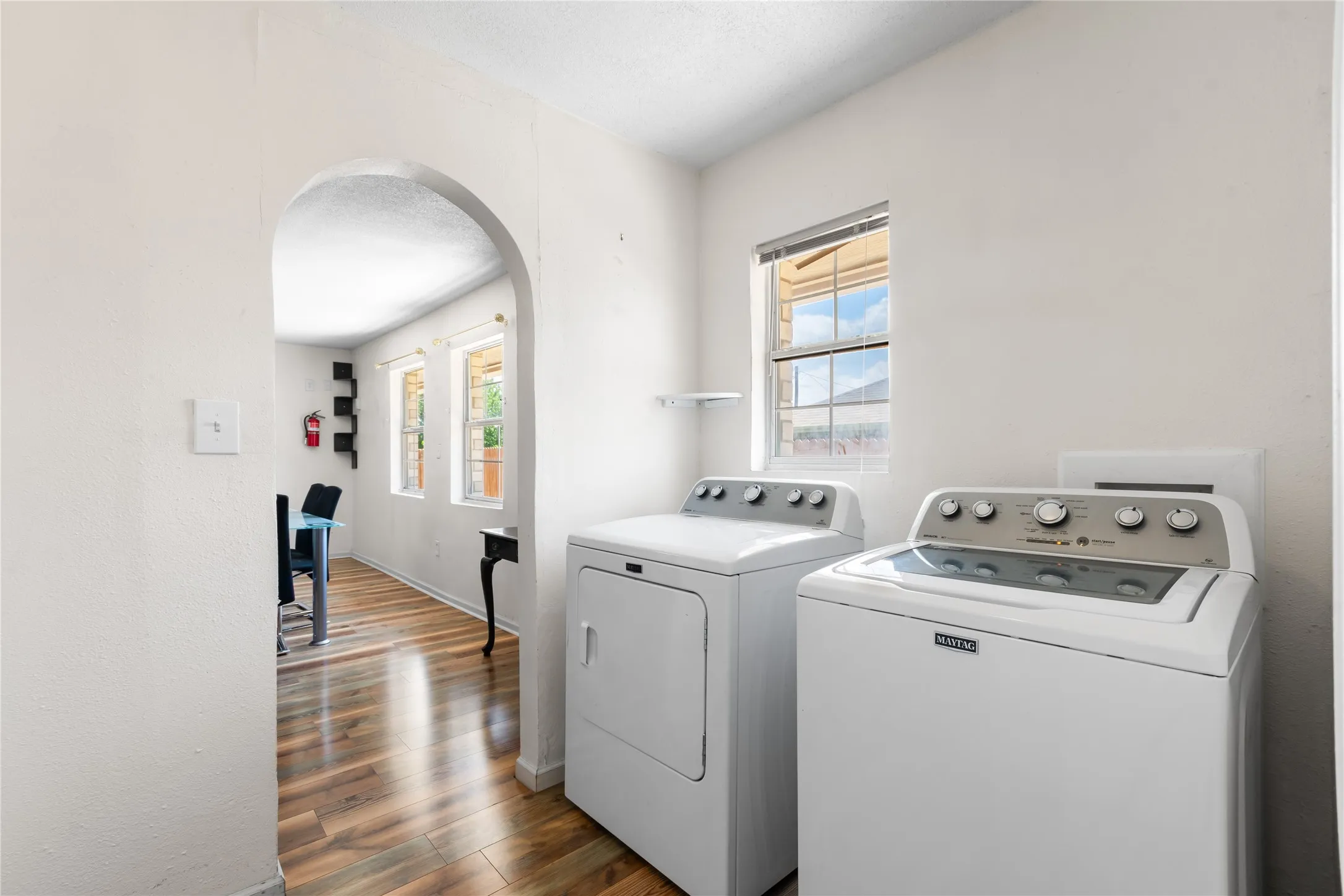 Large dedicated laundry area in Utility room