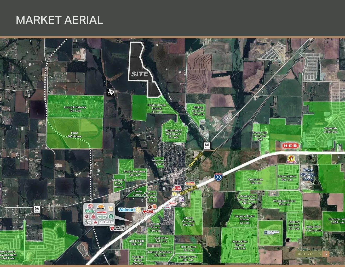 Market Aerial. Depicting the property location relative to surrounding developments and​​‌​​​​‌​​‌‌​‌‌​​​‌‌​‌​‌​‌​​​‌​​ infrastructure
