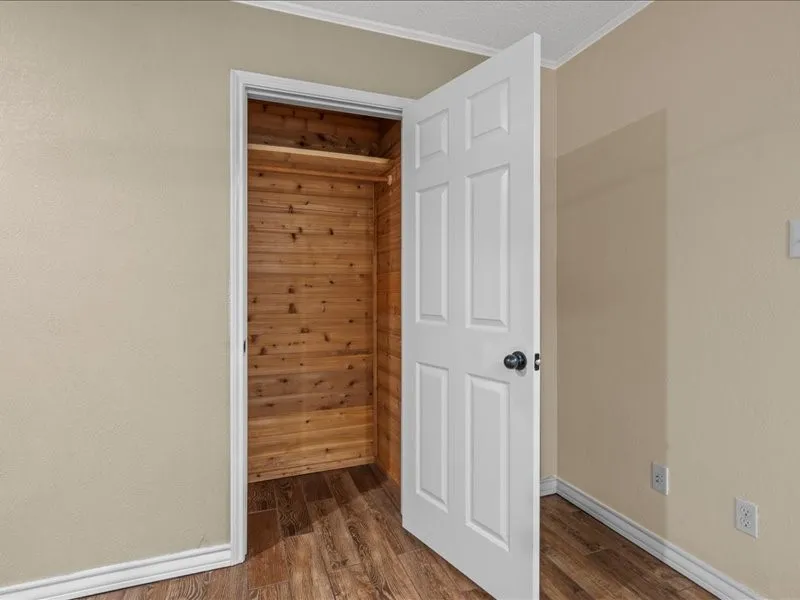 Cedar Closet in the Den