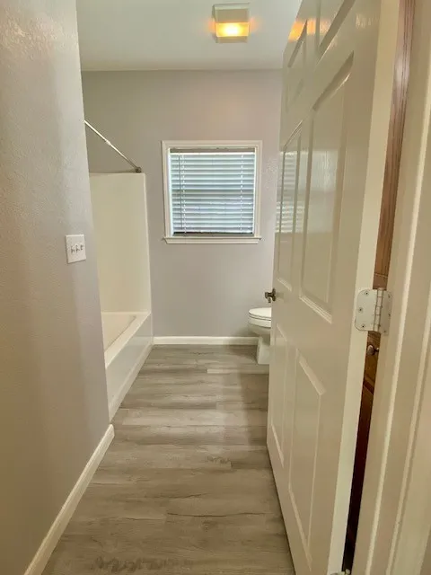 Secondary/Hall Bathroom viewed from hall