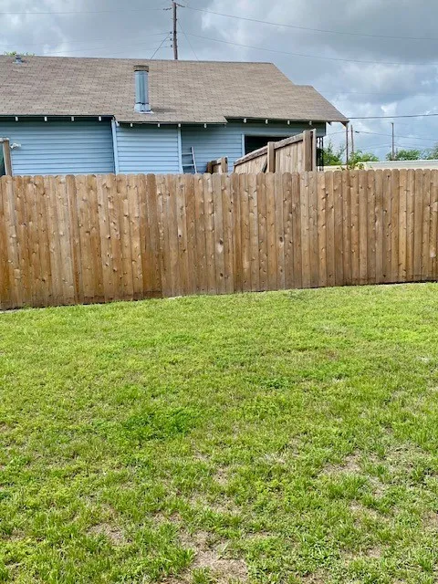 Backyard middle right