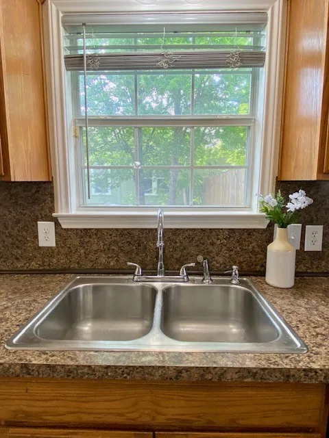 Kitchen sink window
