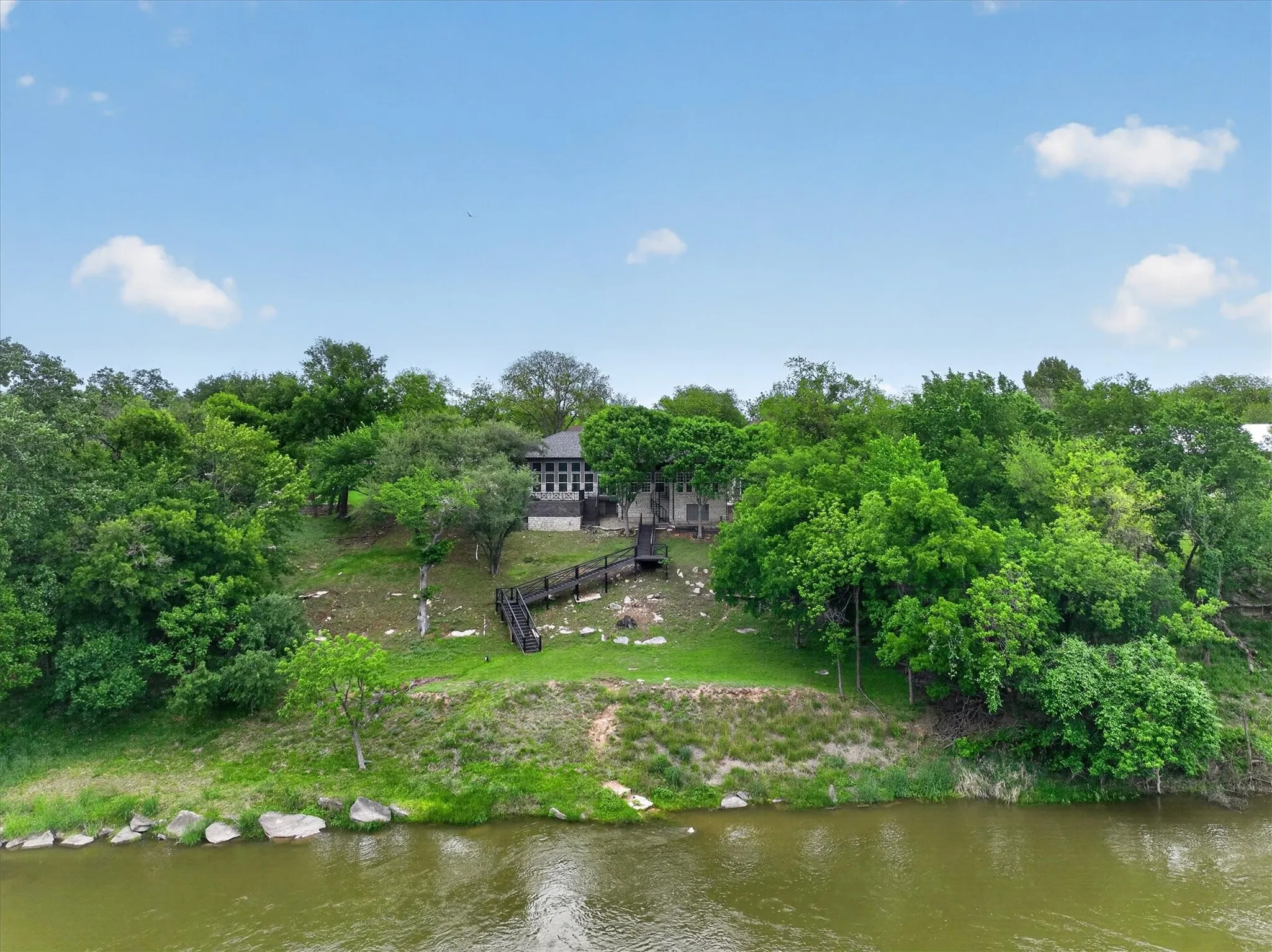 Brazos River Frontage roughly 316ft