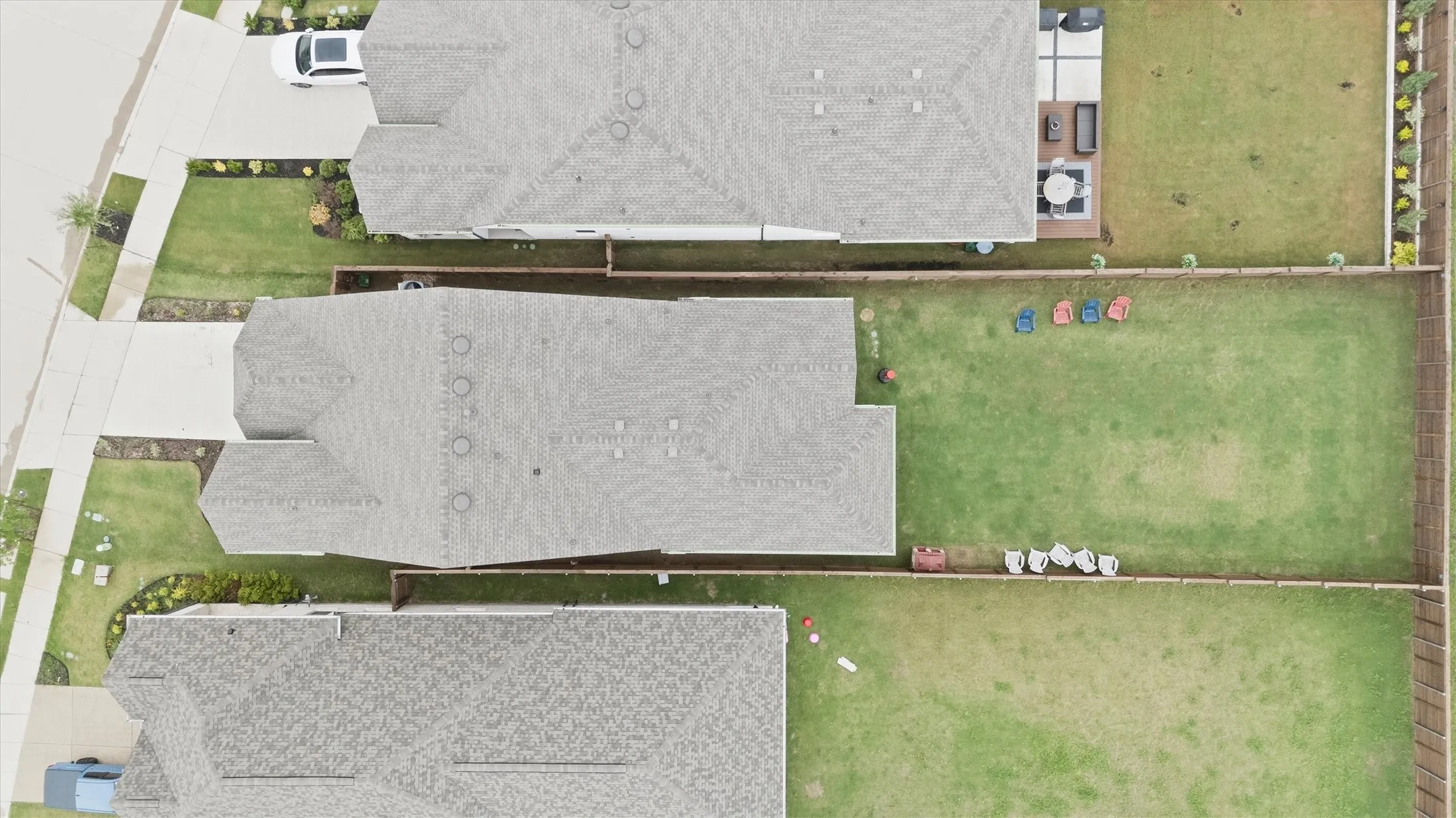 Imagine your retreat in this back yard