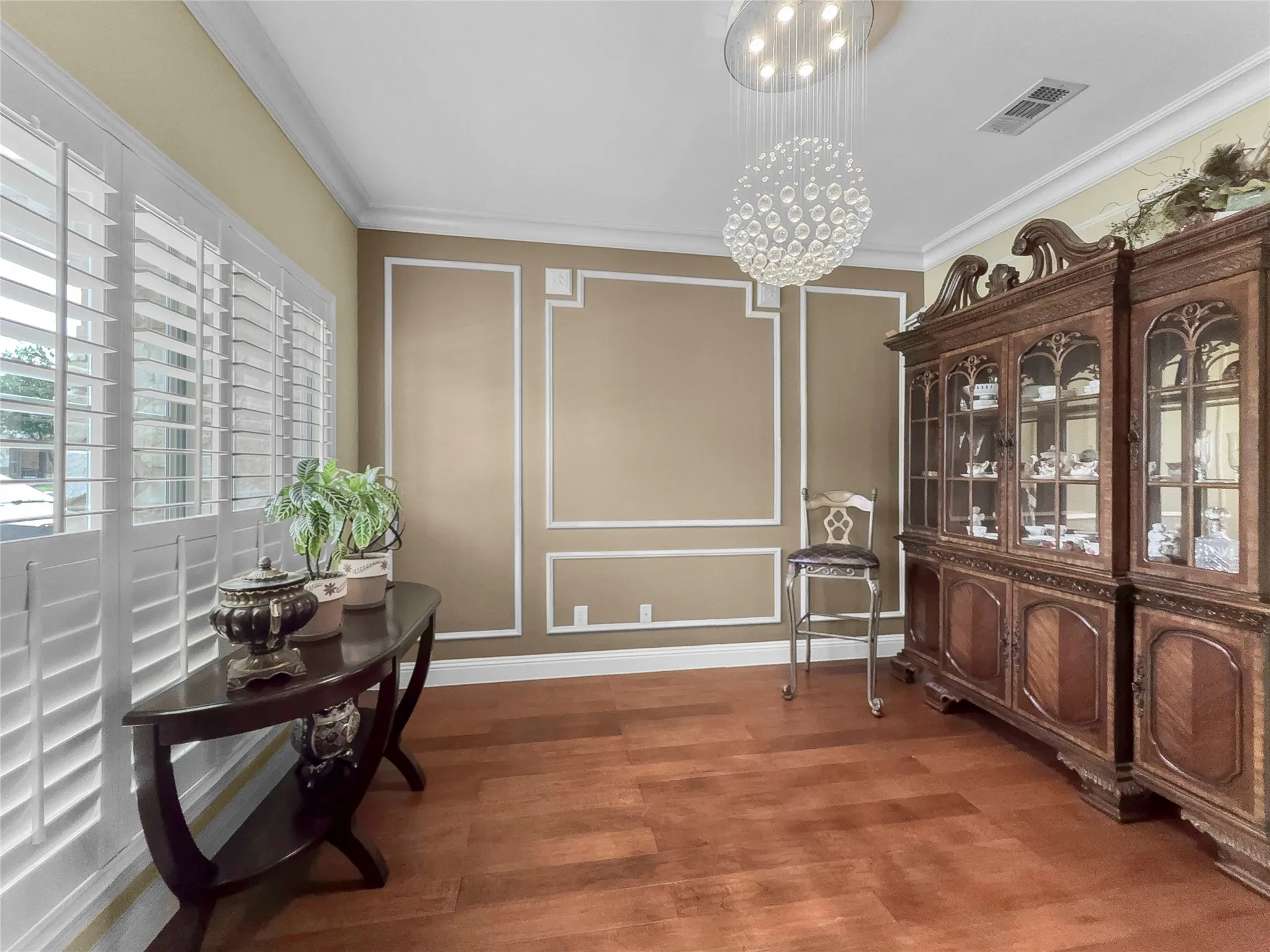 could be a sitting room, office or a library