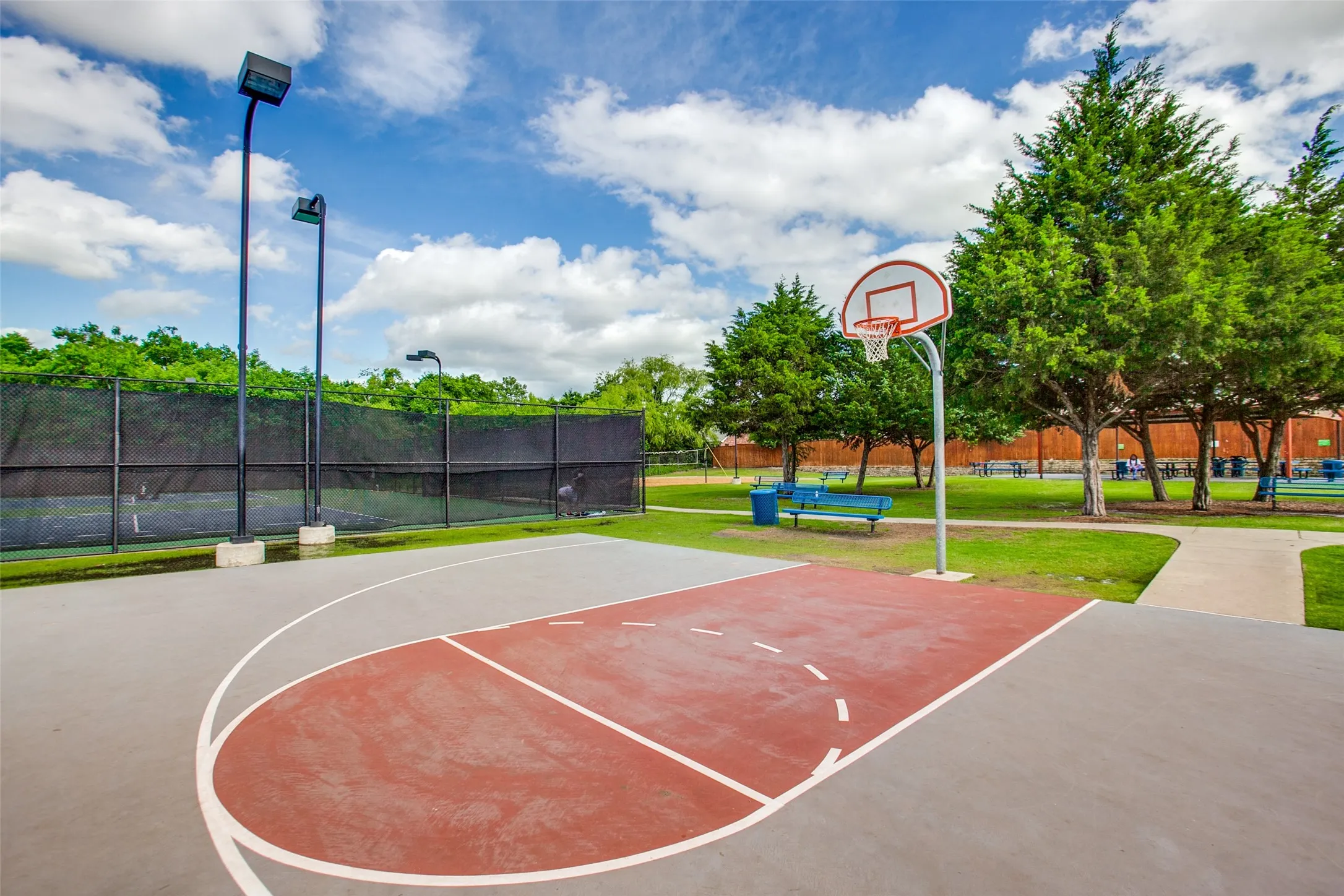 Sage Creek Basketball court