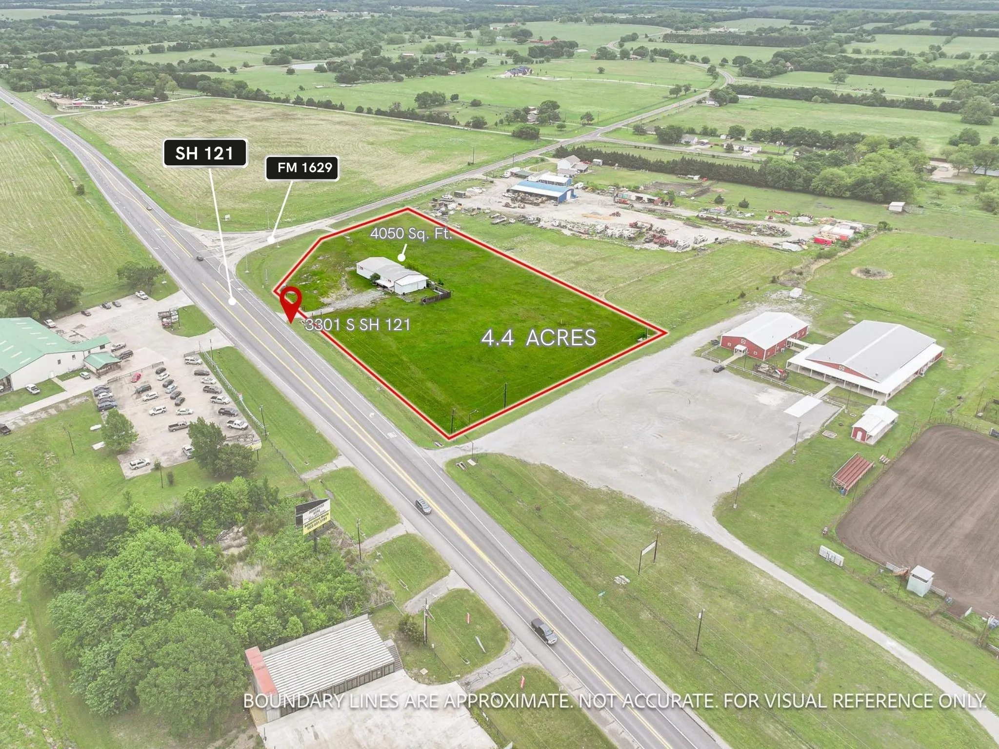Industrial For Sale in Fannin County , 3301 S State Highway 121, Bonham, Texas 75418, 0, 0, Garage spaces, 4,725 Sqft, built in 1994, Preowned, mls#21240207, Real Estate Agent in Bonham, Homes For Sale in Fannin county, Homes For Sale in Bonham, Realtor in Bonham Texas, Real Estate Brokerage Independent Realty Texas, Luminita Cordes Realtor