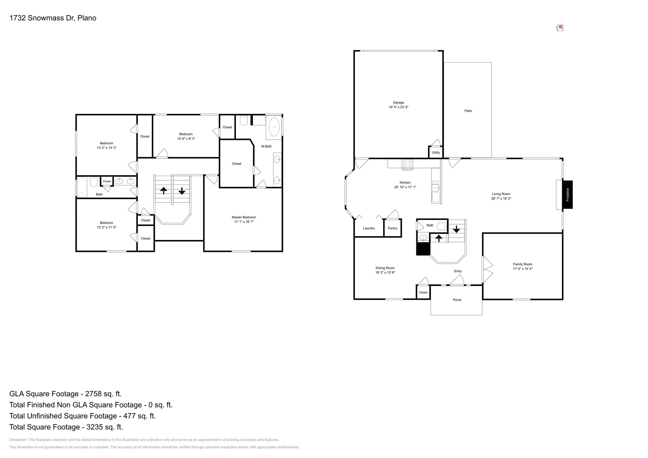 Single Family Residence For Sale in Collin County , 1732 Snowmass Drive, Plano, Texas 75025, 4 Bedroom, 3 Bathroom, 2 Garage spaces, 2,574 Sqft, built in 1988, Preowned, Price $489,500, mls#21255636, Real Estate Agent in Plano, Homes For Sale in Collin county, Homes For Sale in Plano, Realtor in Plano Texas, Real Estate Brokerage Independent Realty Texas, Luminita Cordes Realtor