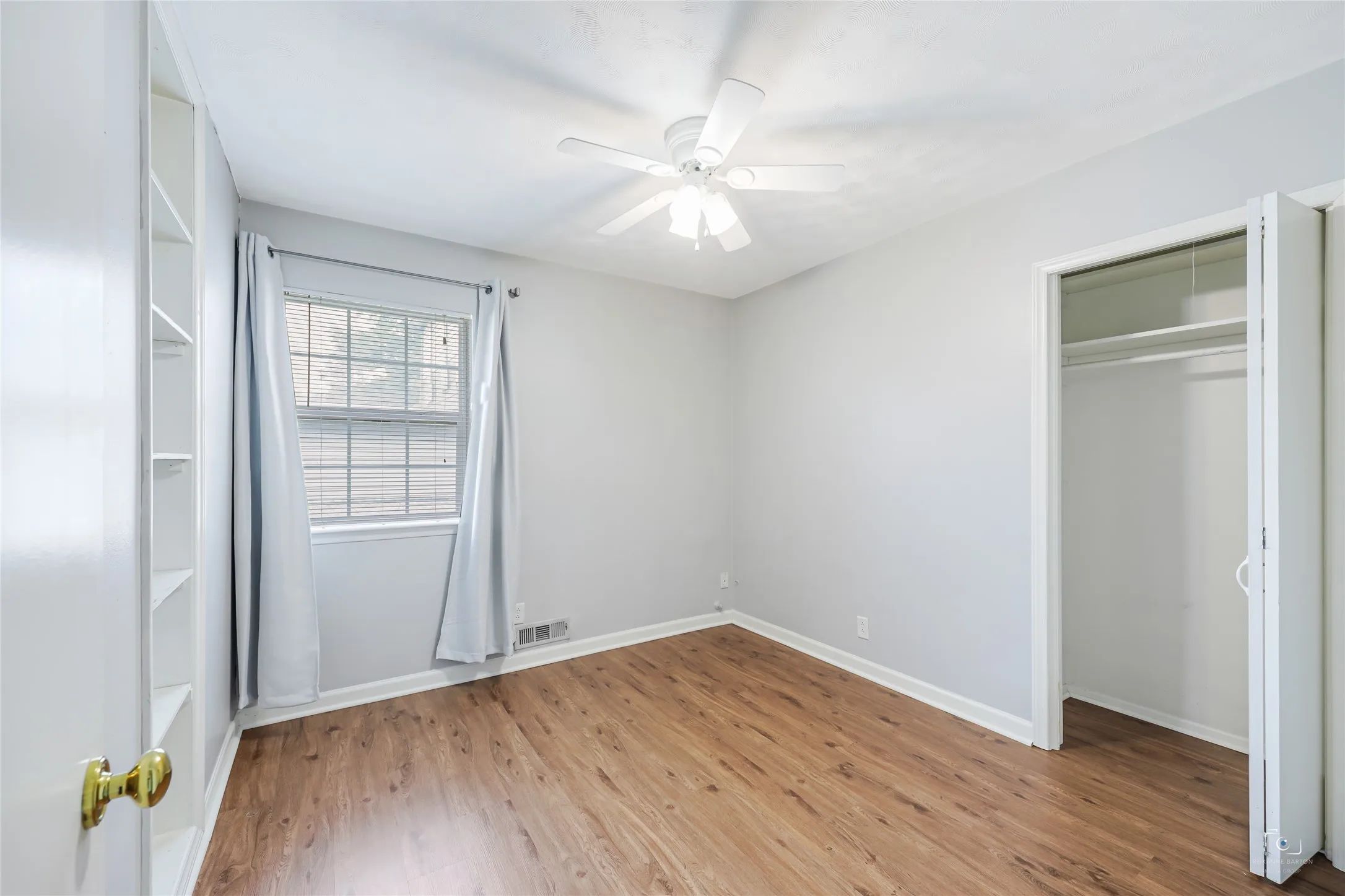 Natural light - no carpet, Pella windows and window coverings , lighted ceiling fan and no carpet! Ready to serve as a bedroom or your choice room! Printable floorplan avaiable as well as virtual tour!