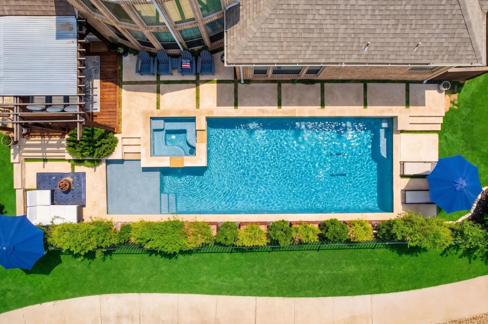 Your Corner Lot Oasis Awaits at 10761 Silver Dollar Drive. A rare West Frisco retreat on a corner lot with a resort-style backyard, sparkling pool, spa, outdoor living, and room to truly live inside and out.