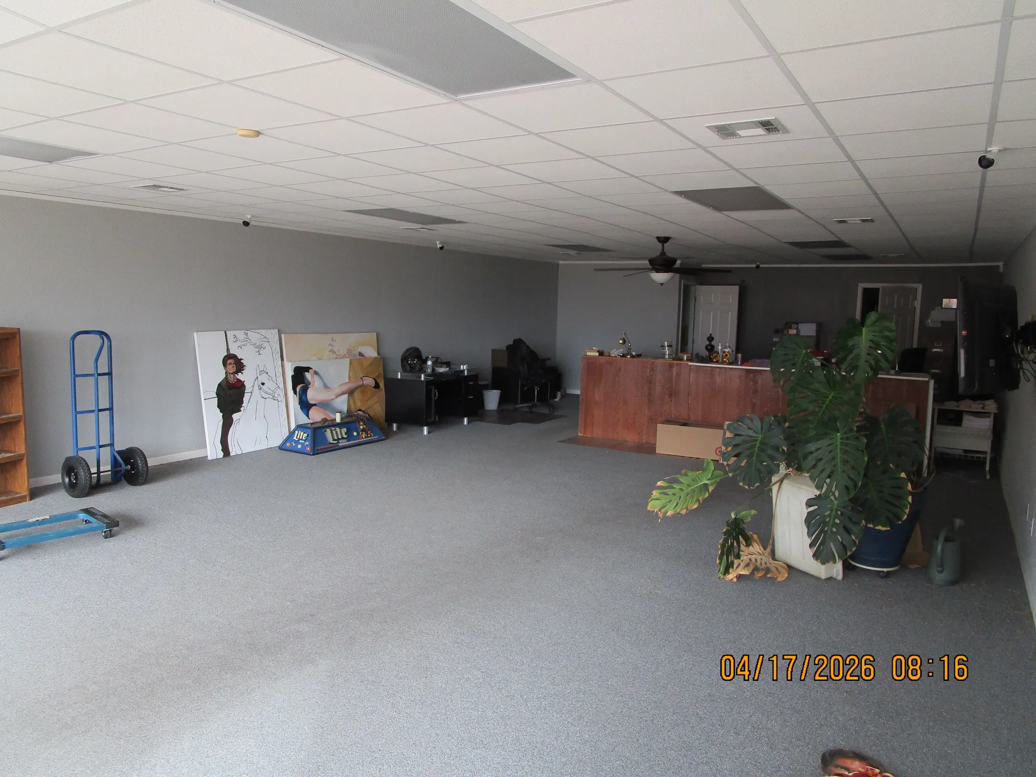 front office area