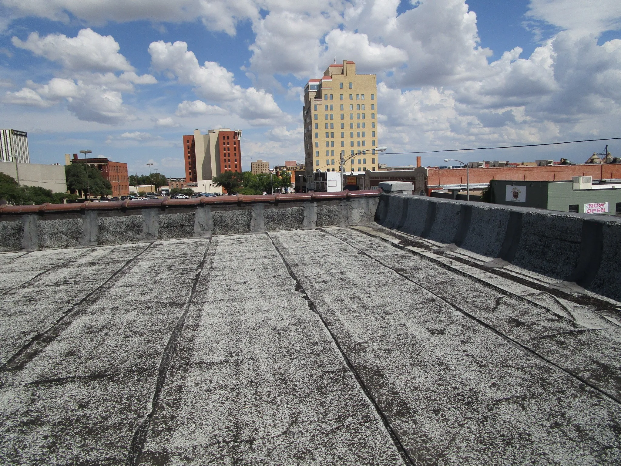 balcony view facing east