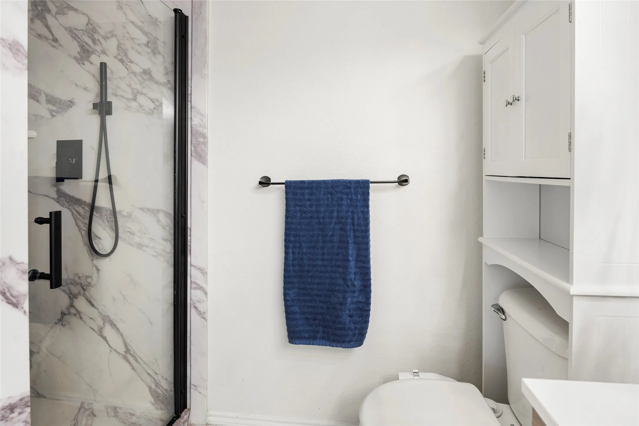 This shower was updated....