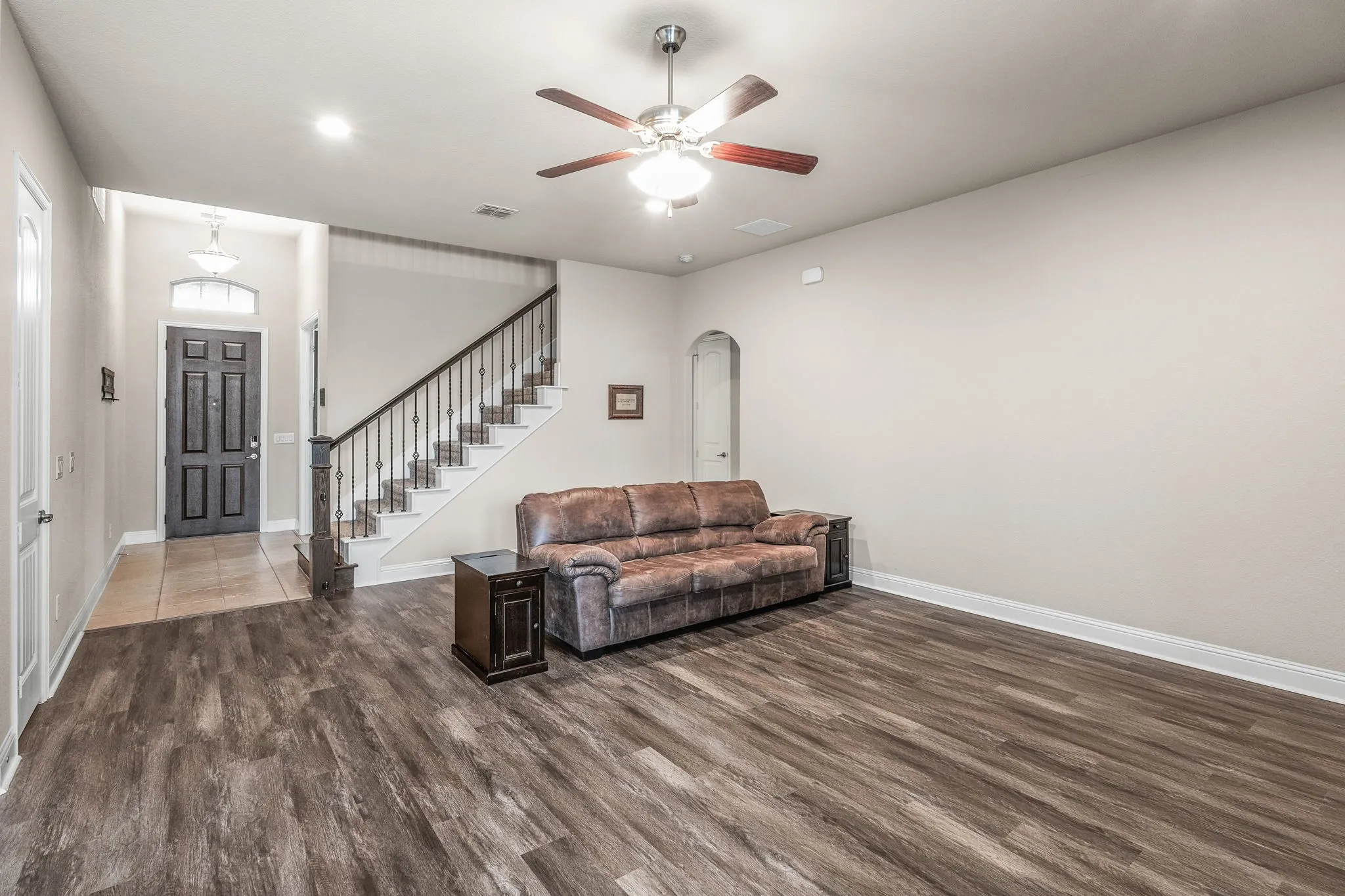 Luxury vinyl plank floors just installed