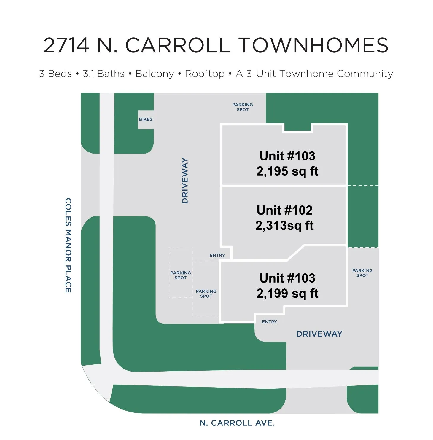 Townhouse For Rent in Dallas County , 2714 N Carroll Avenue 101, Dallas, Texas 75204, 3 Bedroom, 4 Bathroom, 2 Garage spaces, 2,199 Sqft, built in 2022, mls#21256645, Real Estate Agent in Dallas, Homes For Rent in Dallas county, Homes For Rent in Dallas, Realtor in Dallas Texas, Real Estate Brokerage Independent Realty Texas, Luminita Cordes Realtor