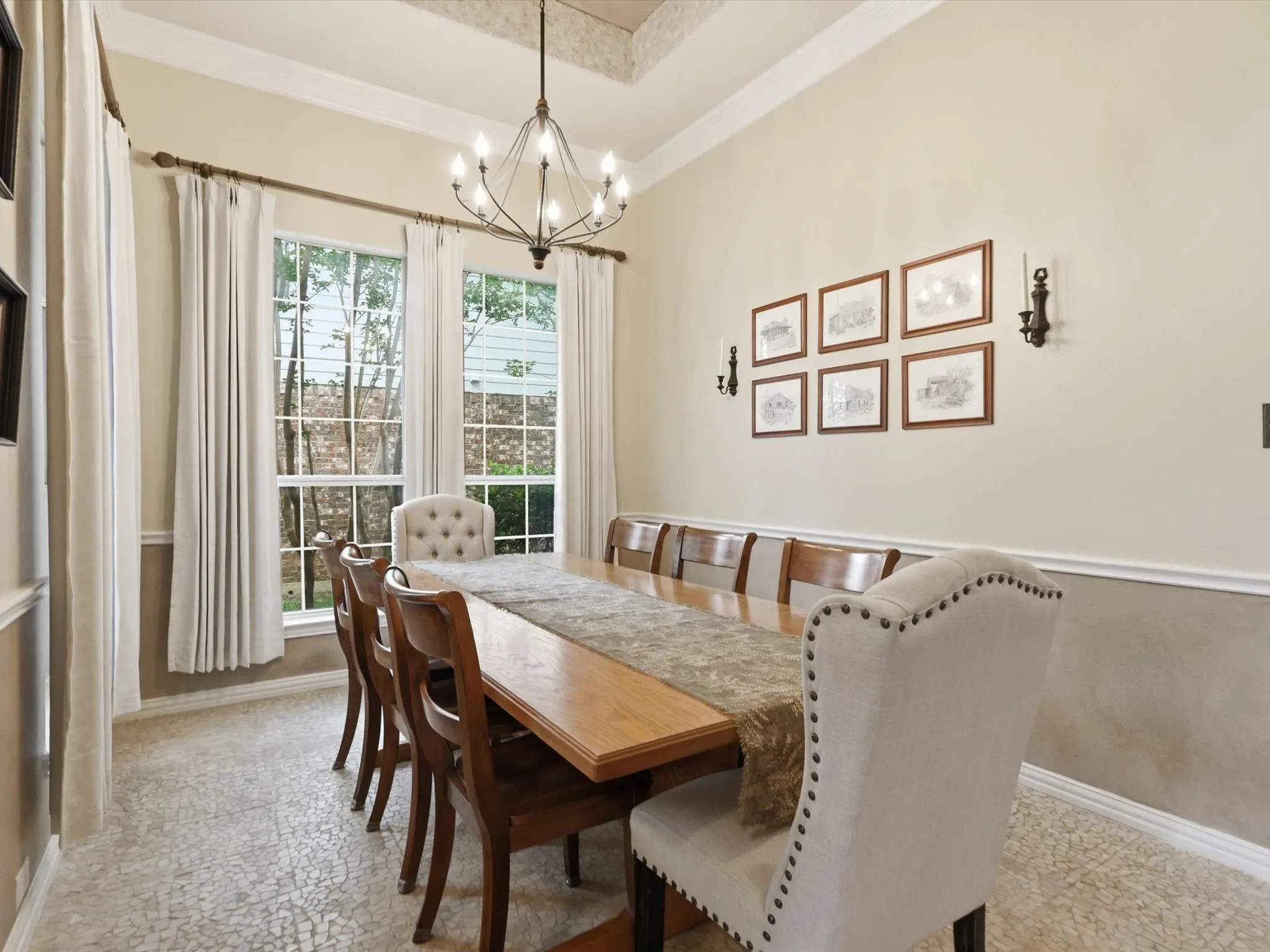 Memories are waiting to be made in this dining space.