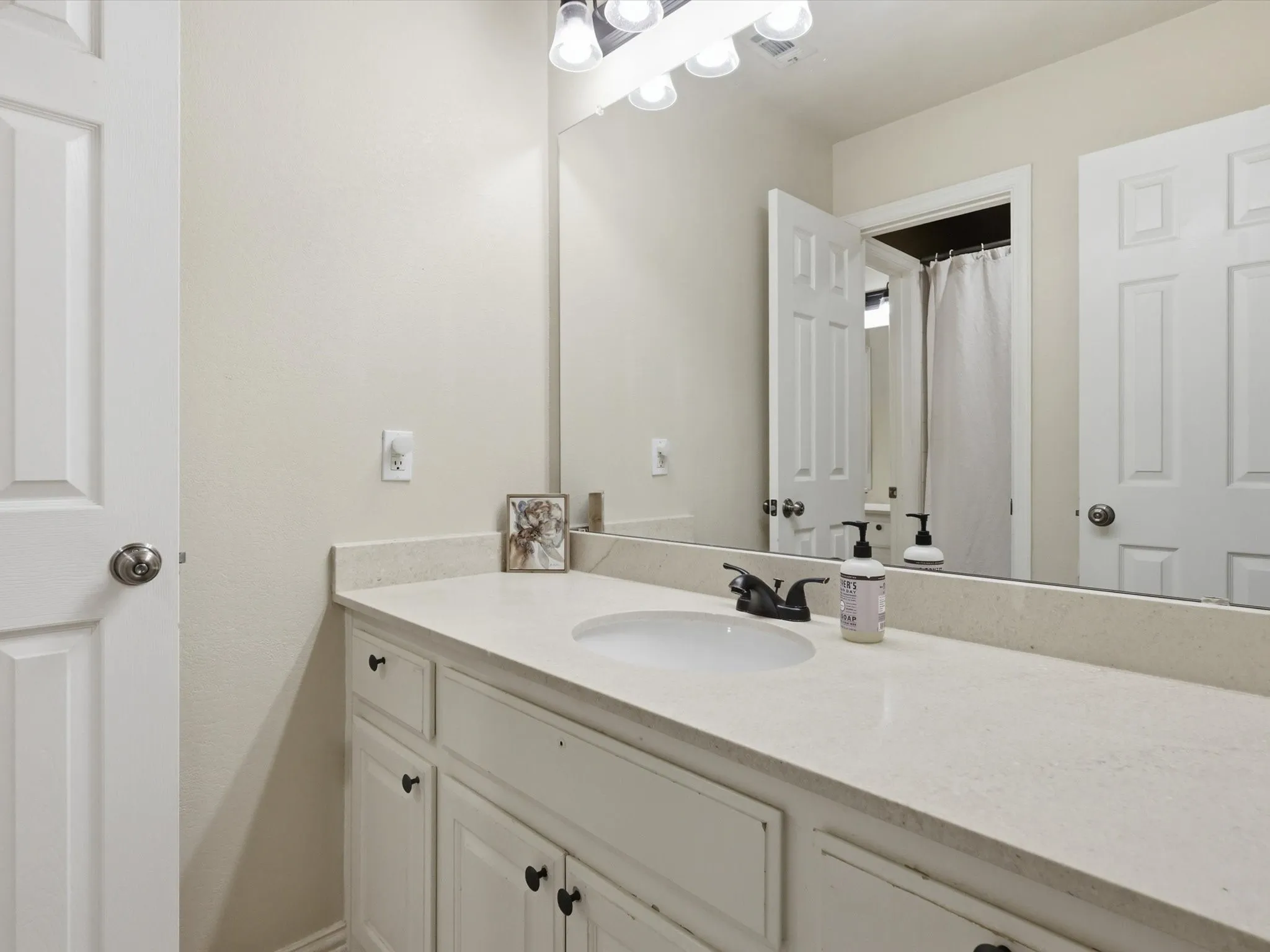 Plenty of vanity and storage space!