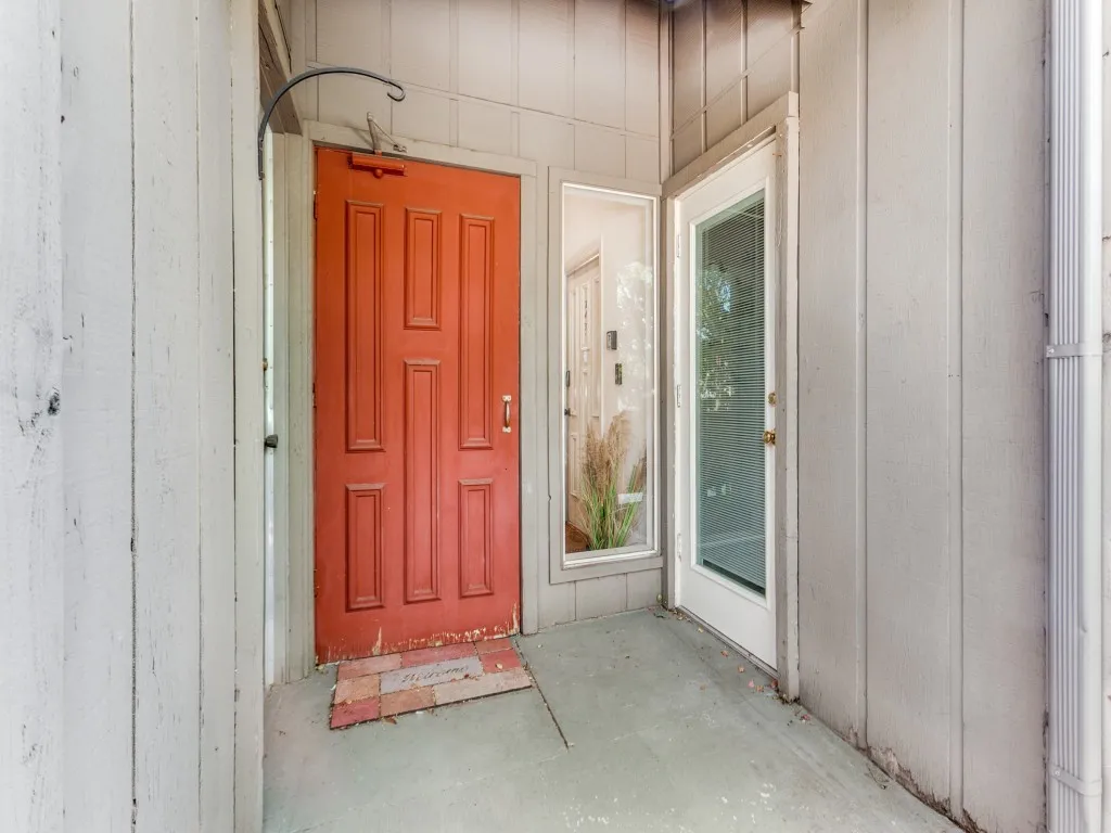 Entrance to property