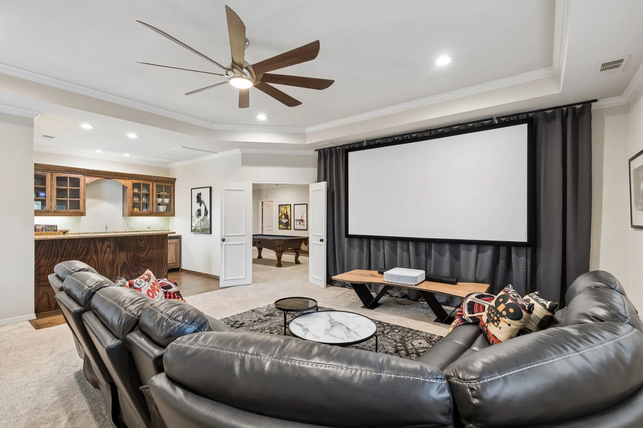 Game or Media Room