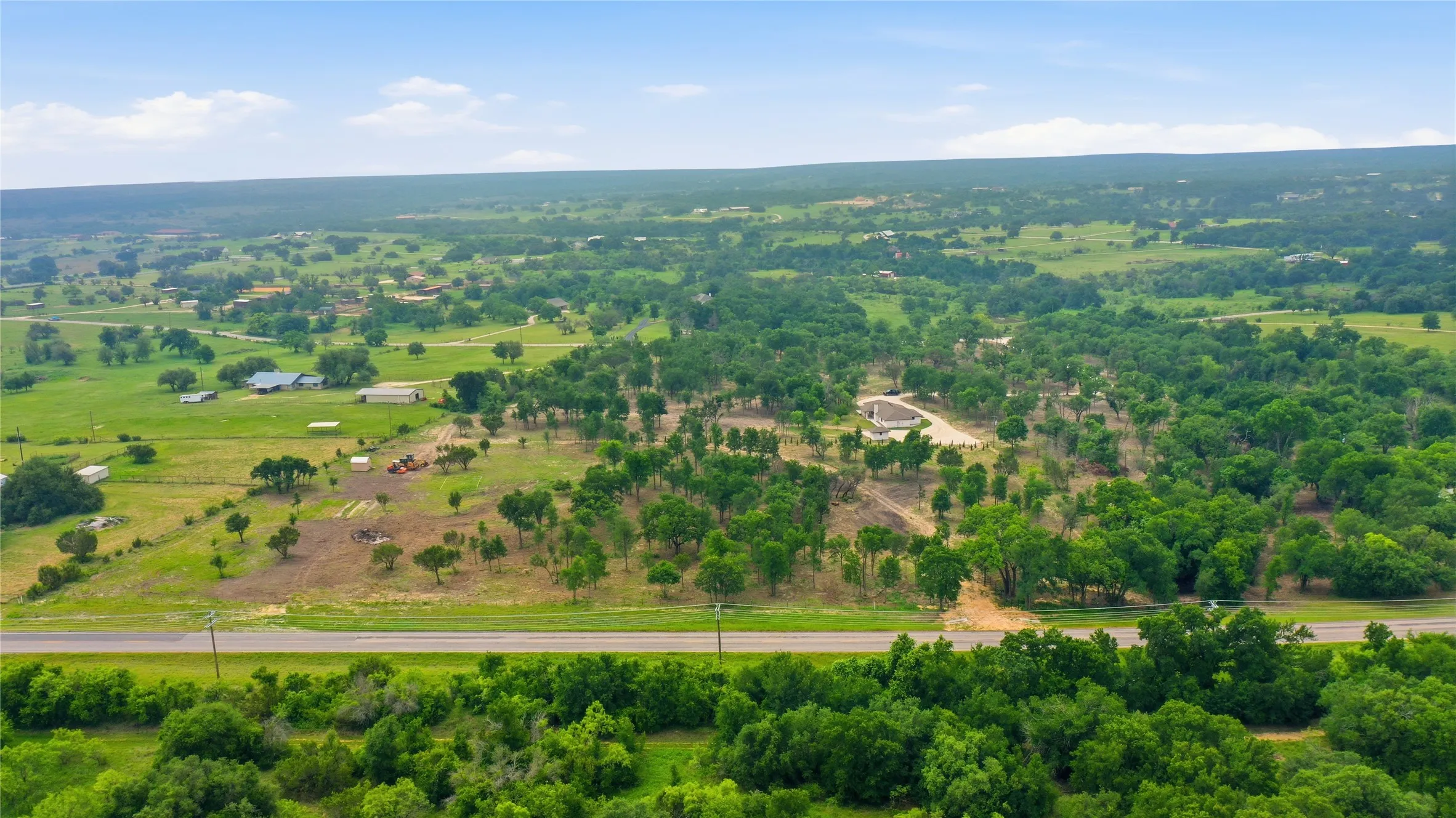 Back view of property