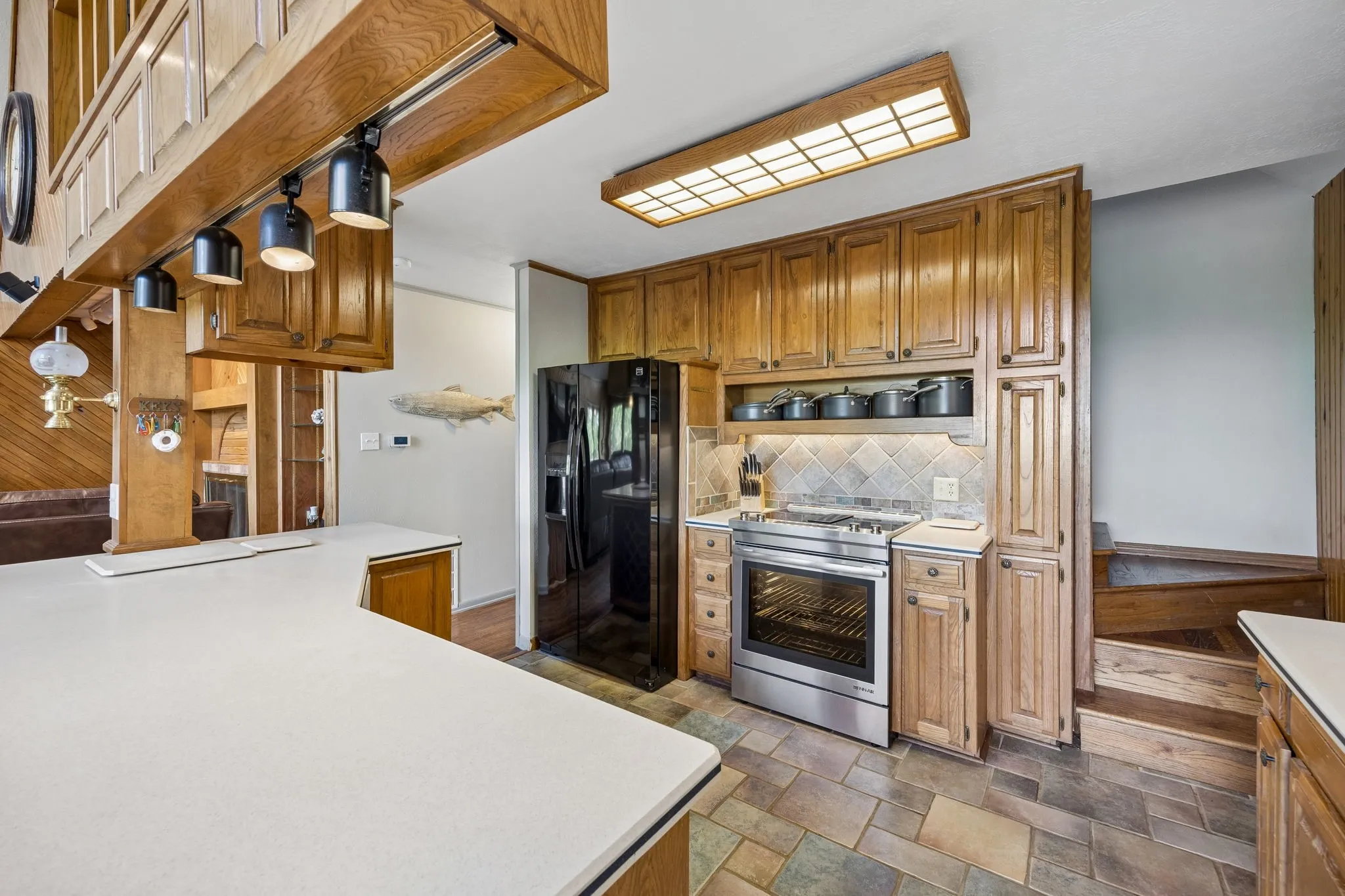 Beautiful Kitchen with lots of cabinetry