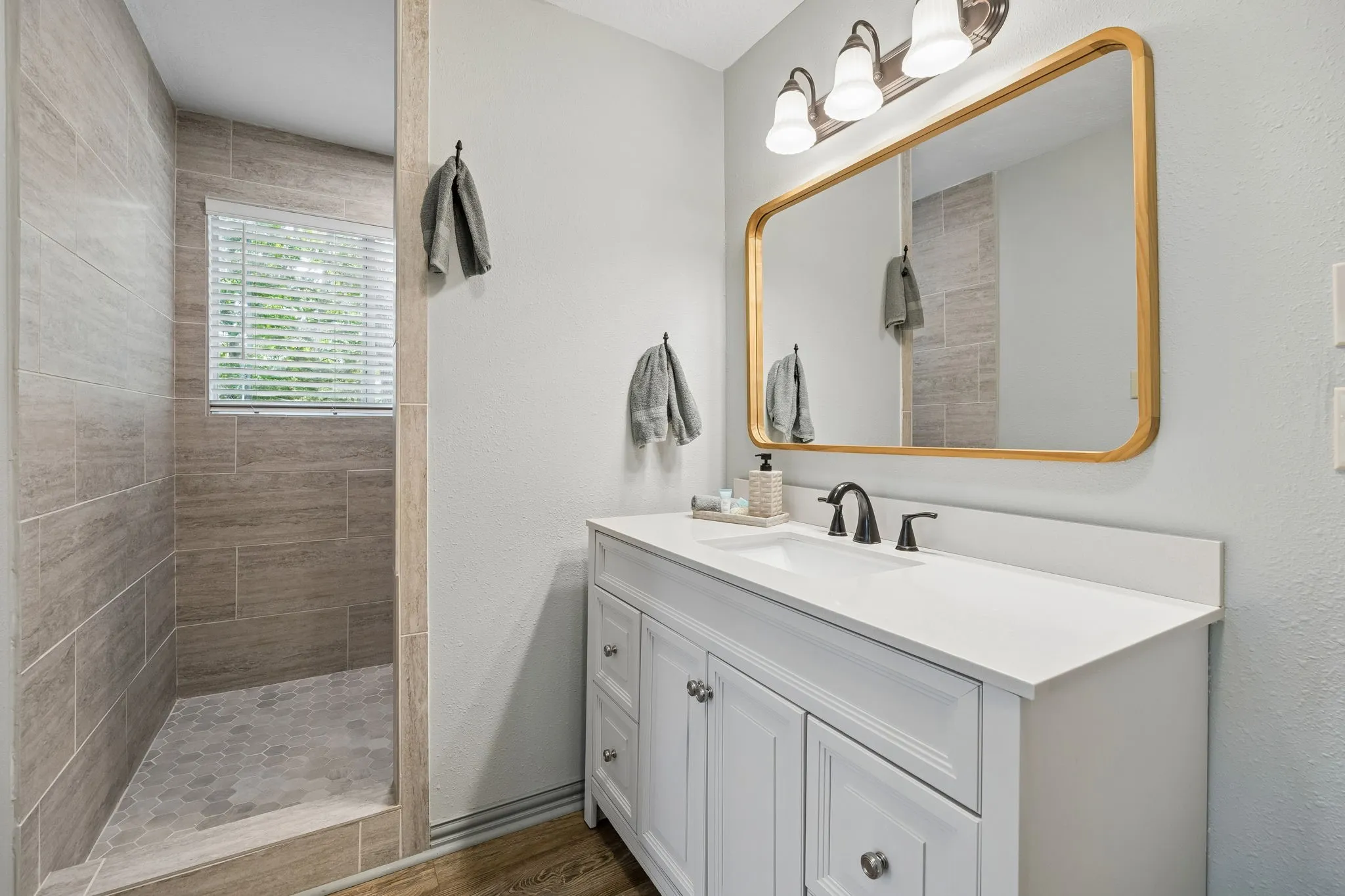 Second Primary bathroom with walk-in shower