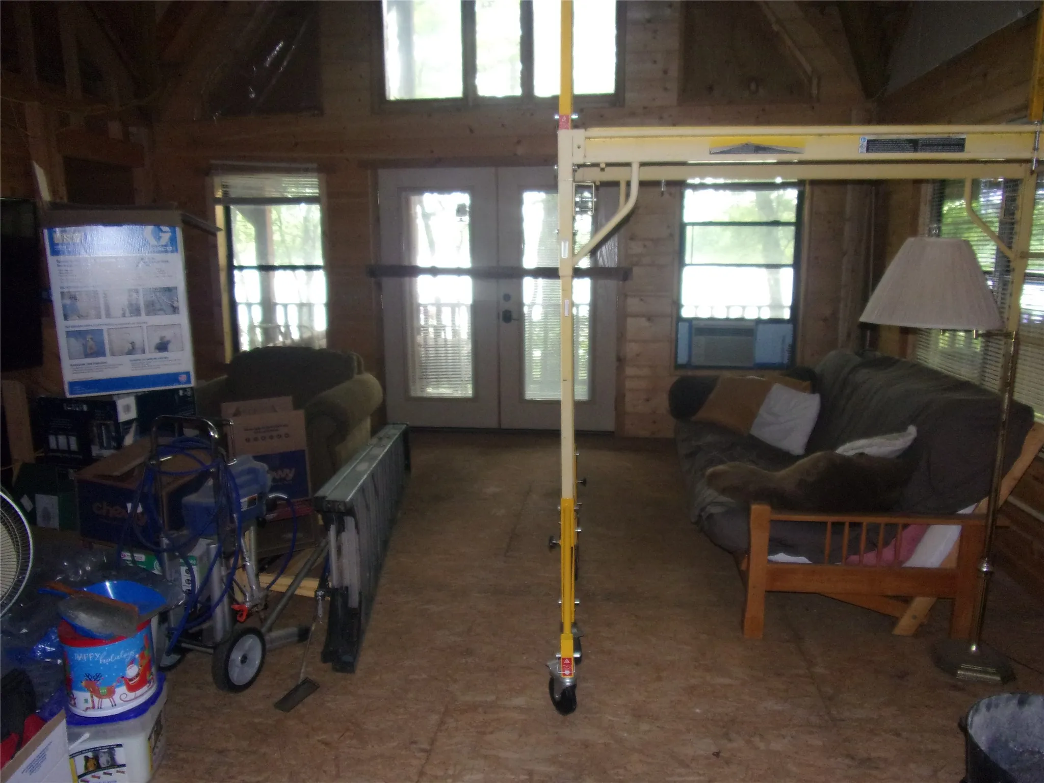 View as ou enter front door.  Items will be removed