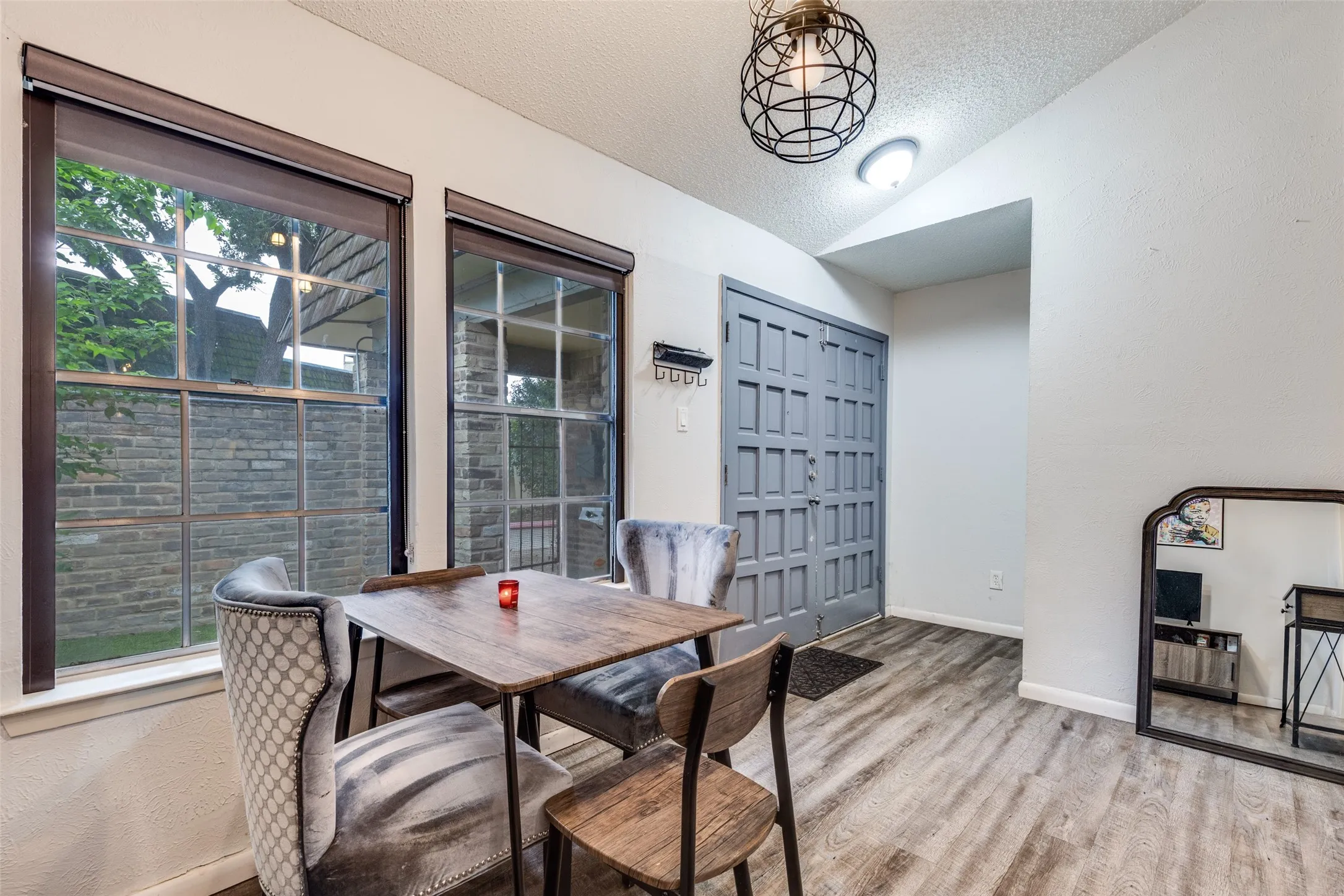Dining area / nook off kitchen at front of home