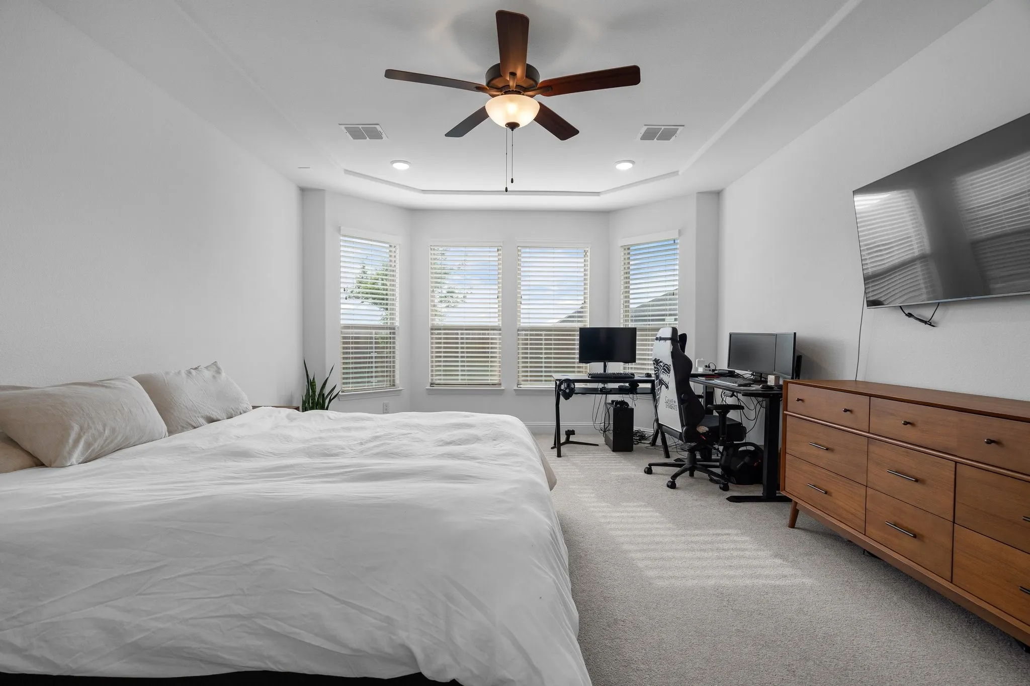 Upgraded Bay Windows in the Primary Suite & Tray Ceilings