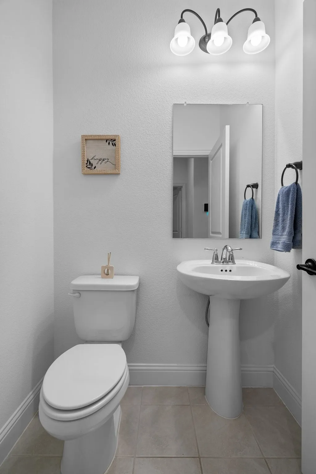 Upgraded Half Bath