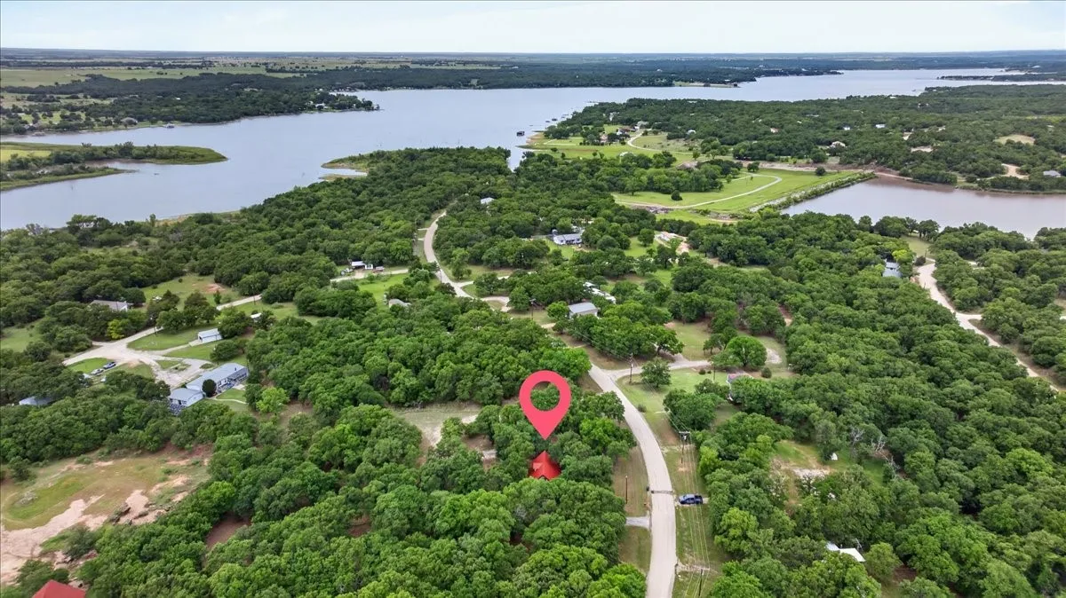 Gorgeous view of Lake Nocona well known for trophy bass fishing!