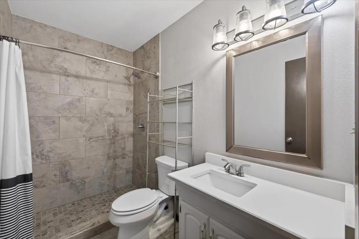 Full bath downstairs renovated in 2022