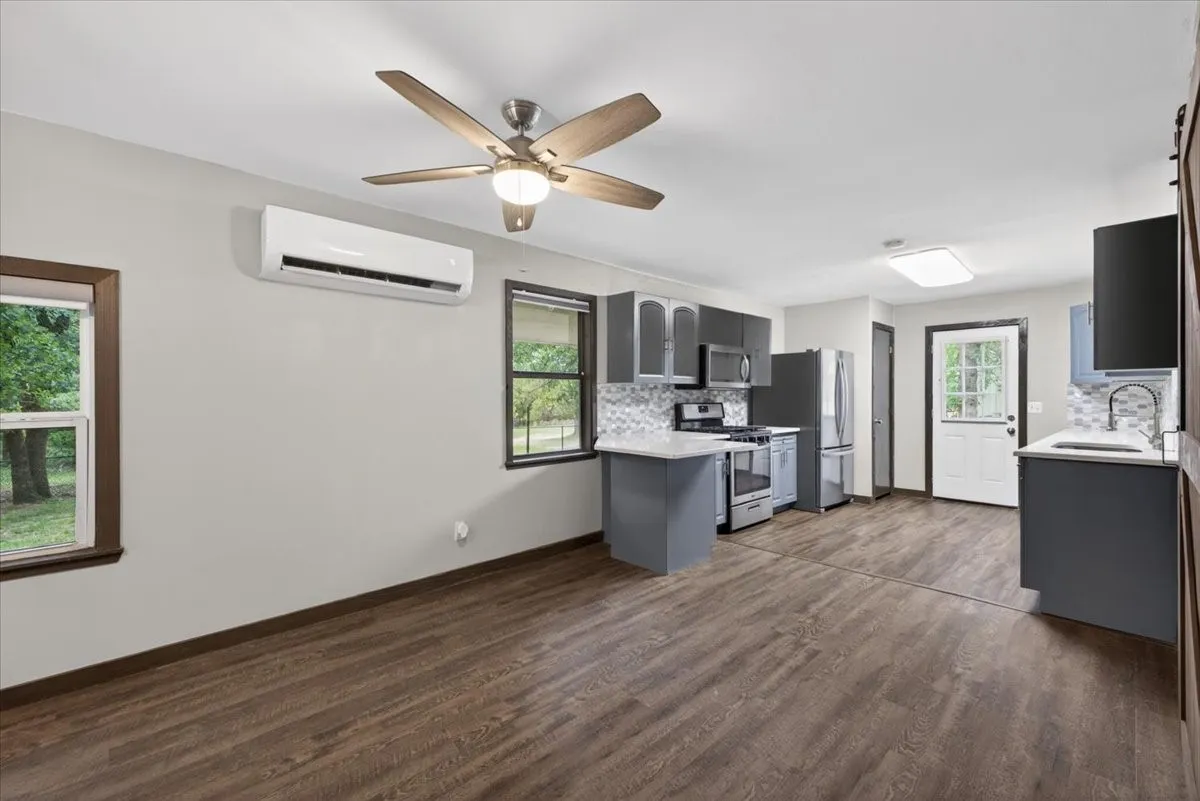 Open updated kitchen
