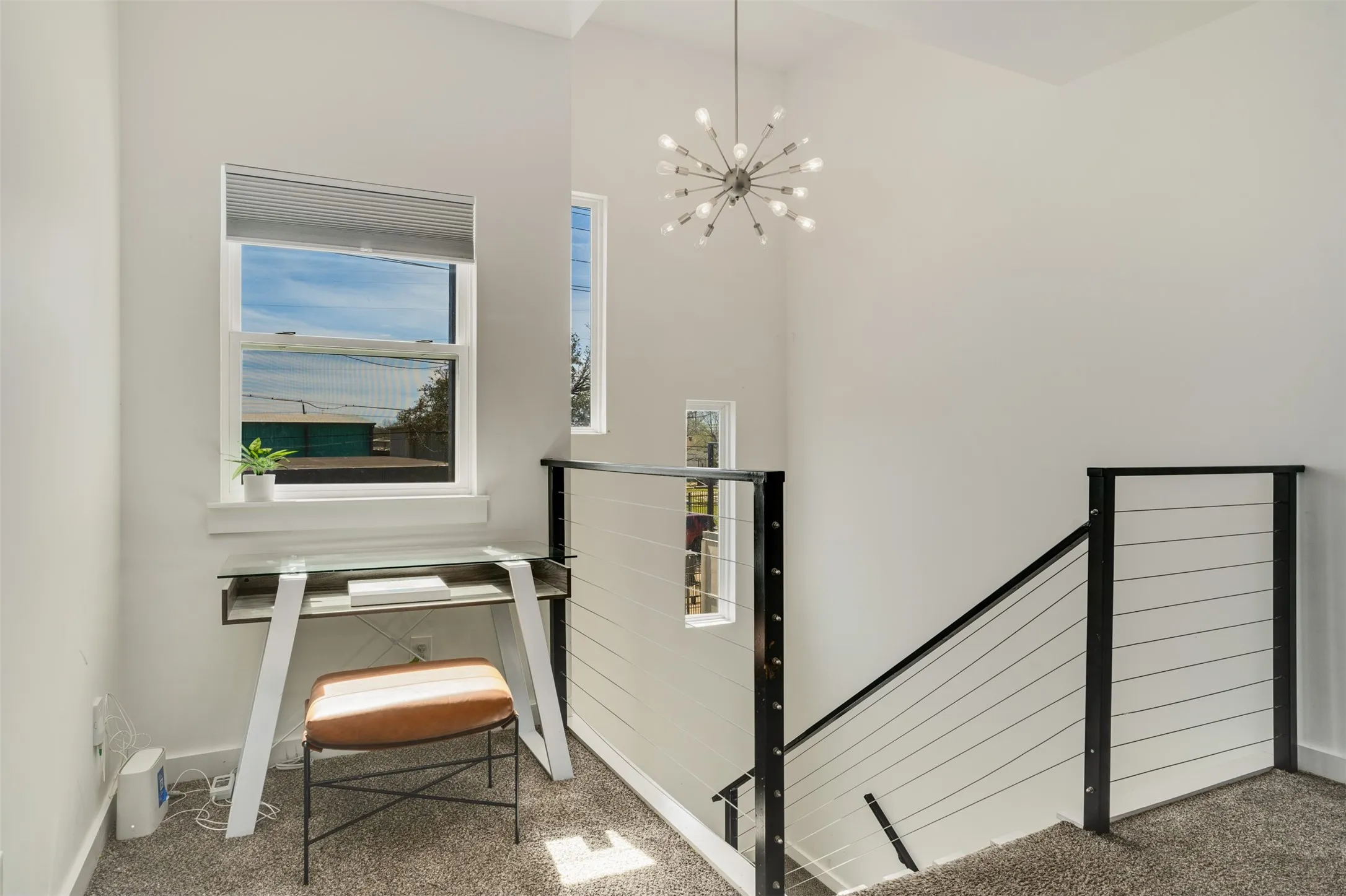 Upstairs landing area