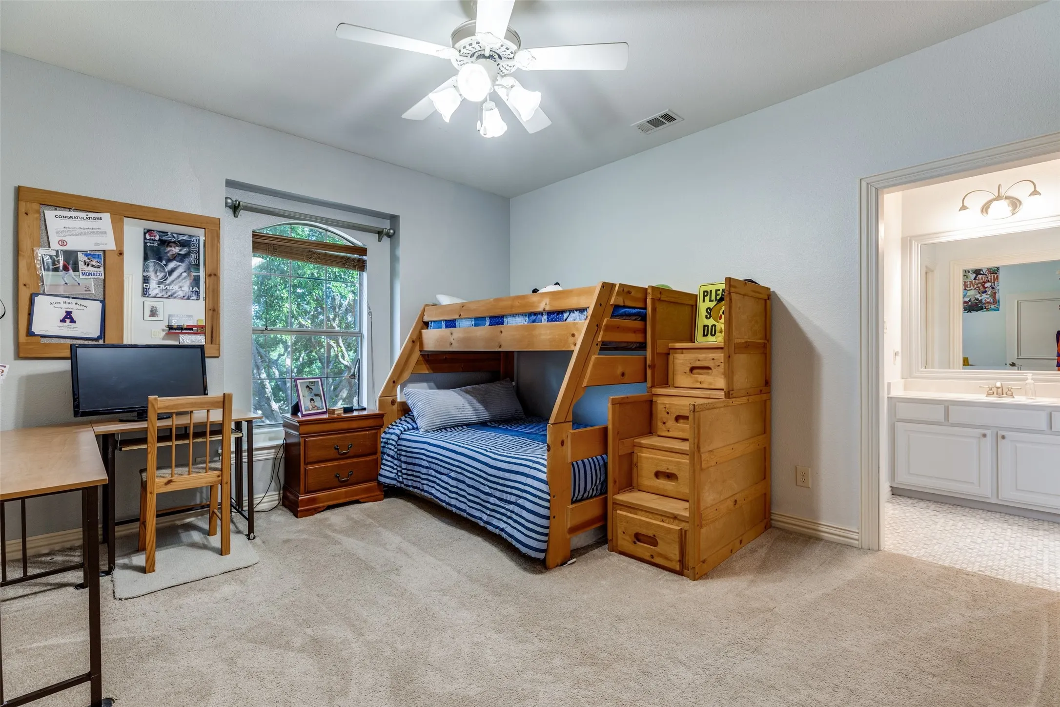 Secondary Bedroom with Jack and Jill Ensuite