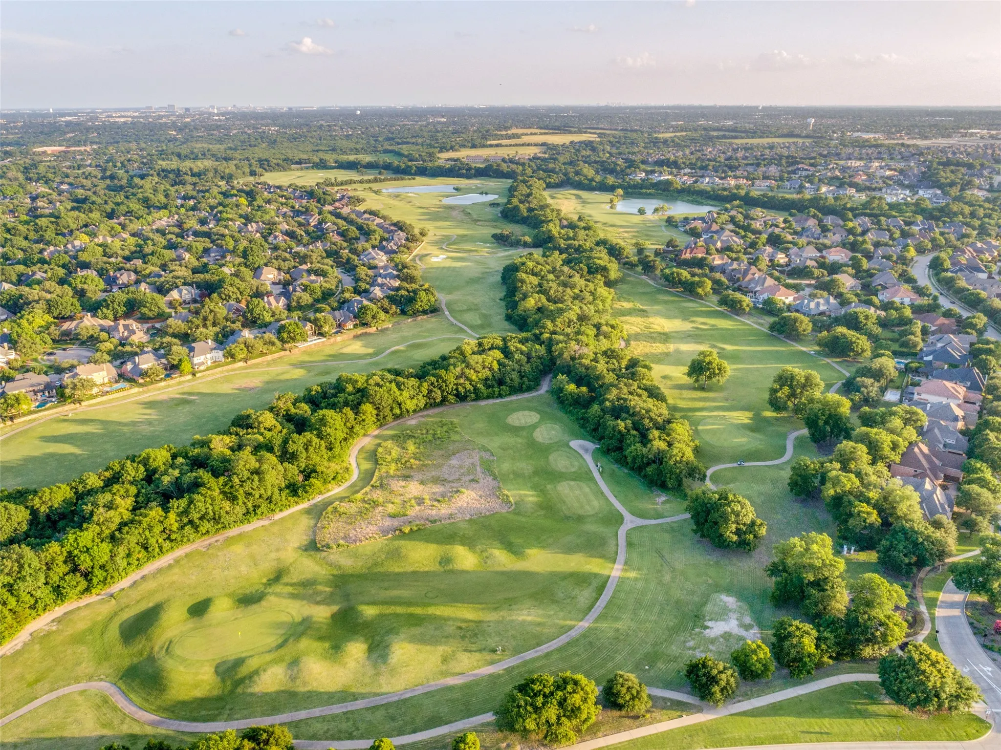 Aerial of Twin Creeks Golf Course