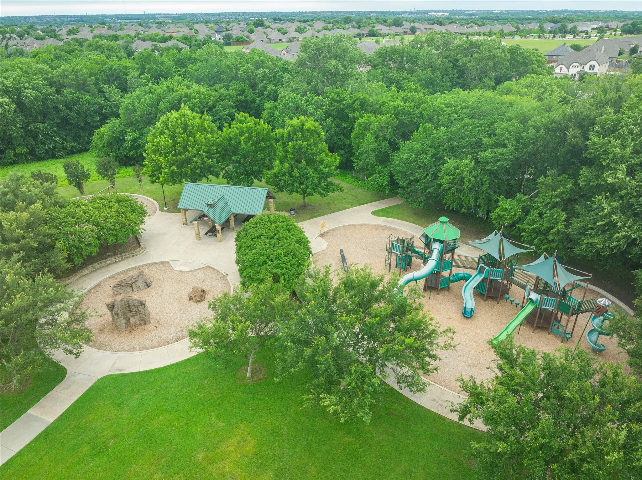 Great 10 acre park right down the street from the home