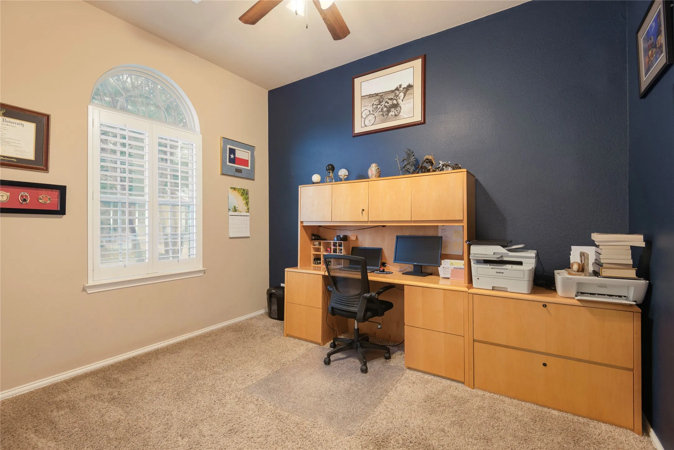 Downstairs office