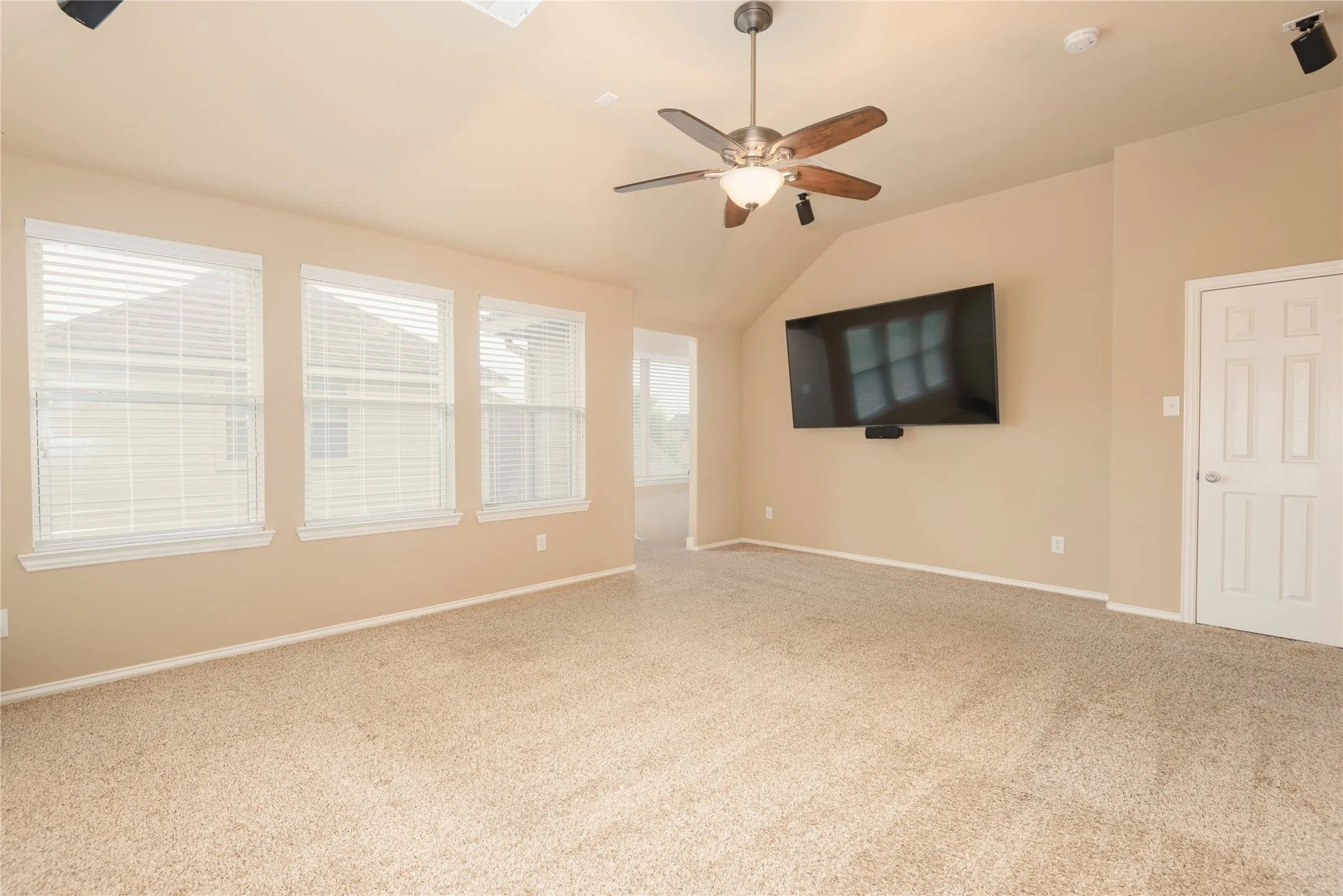 Upstairs game room
