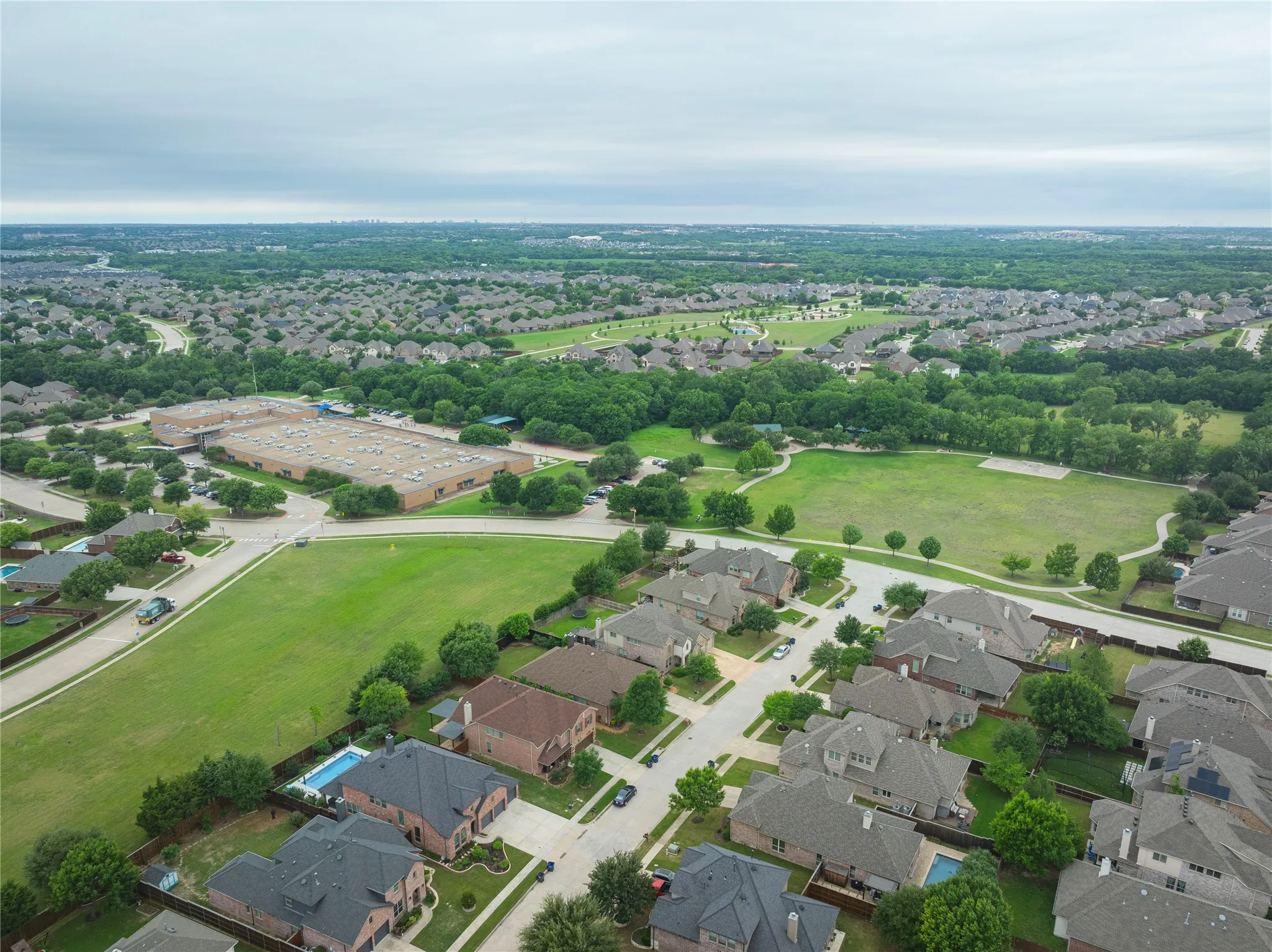 There are actually 2 big parks right in this area