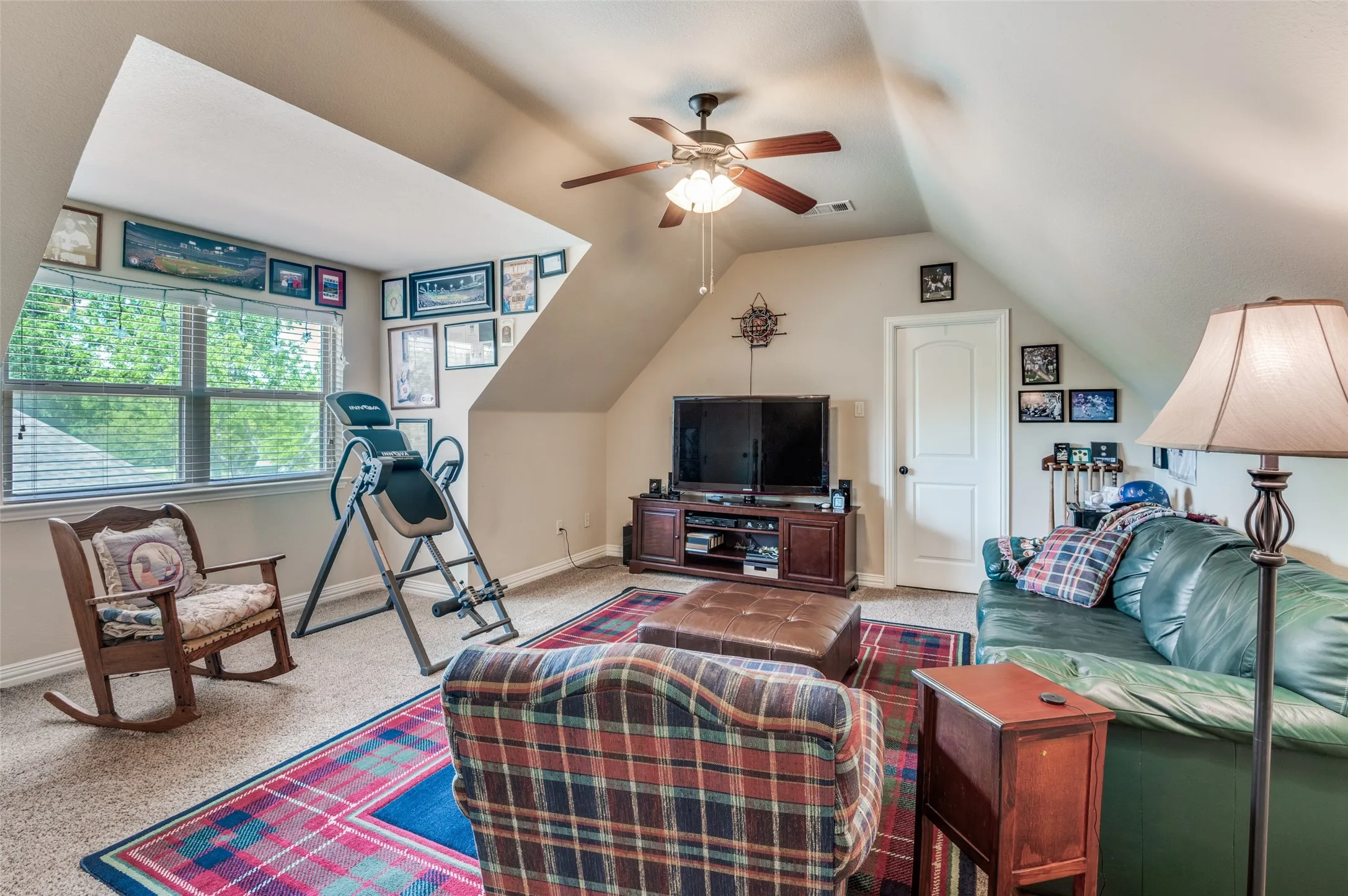 Another view of the upstairs room.  Large room with big closet and ensuite bathroom!