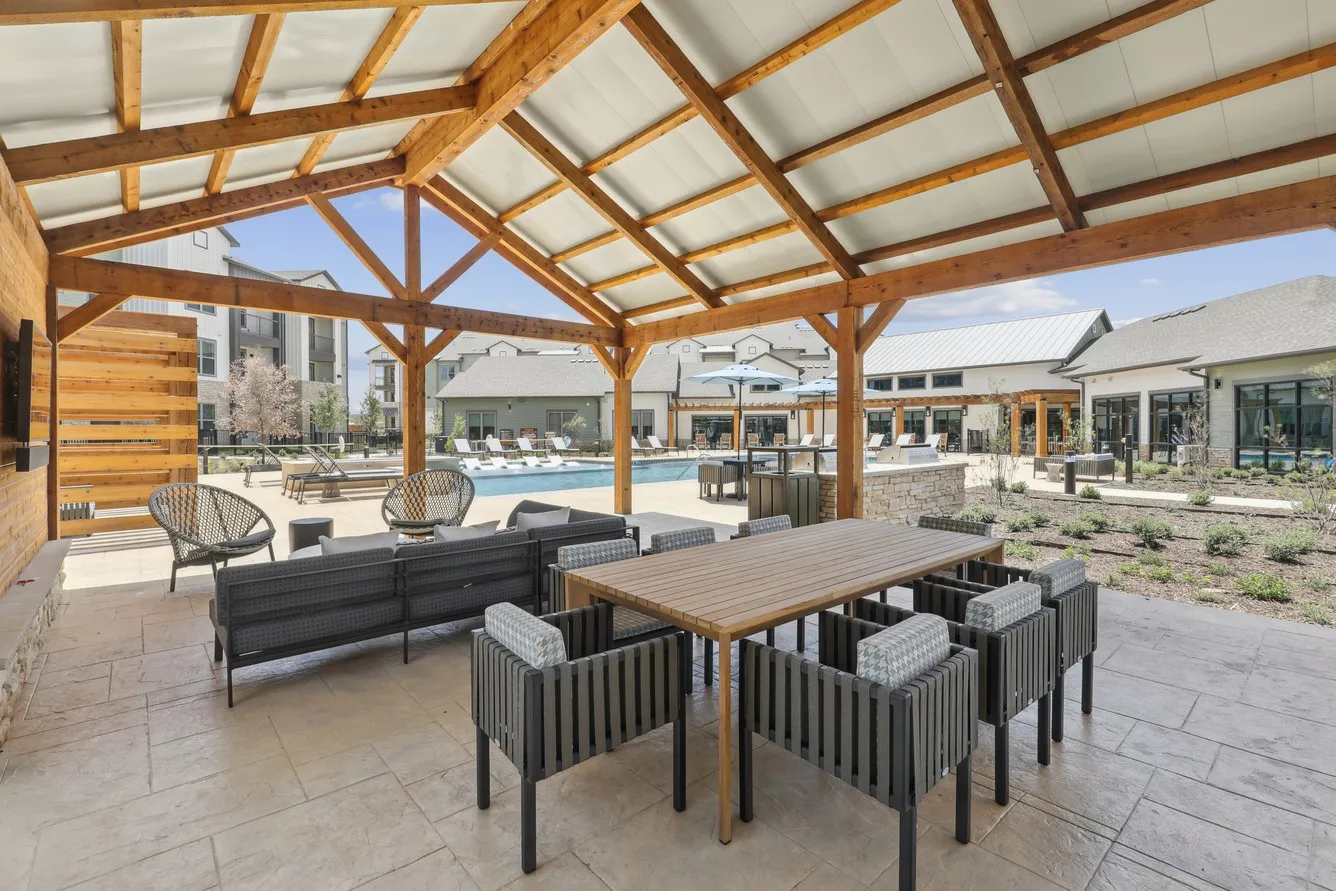 Outdoor gathering space