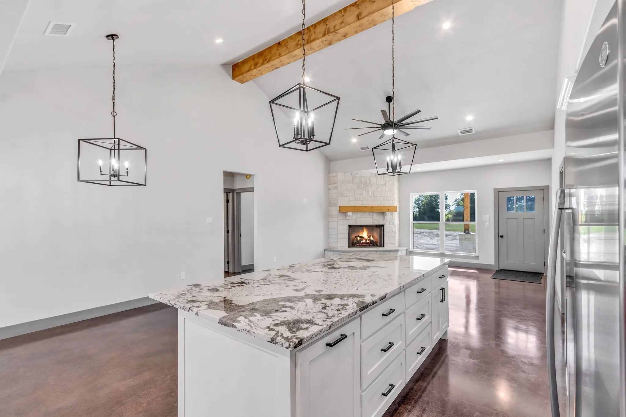 Kitchen and Dining Area