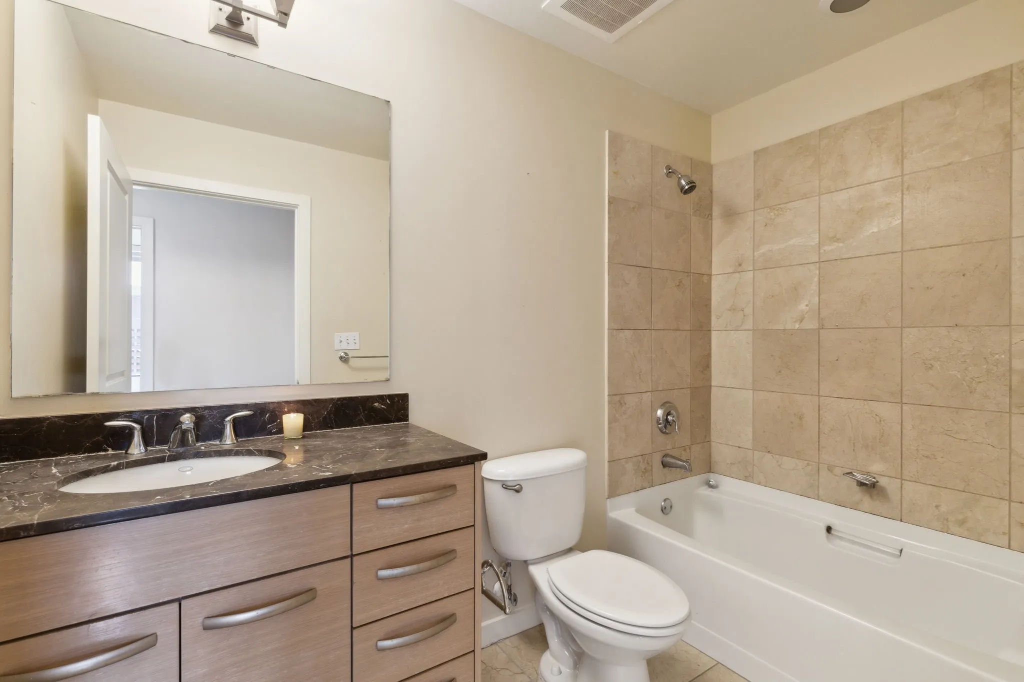 While the unit is the same layout, these photos are not of the actual unit.